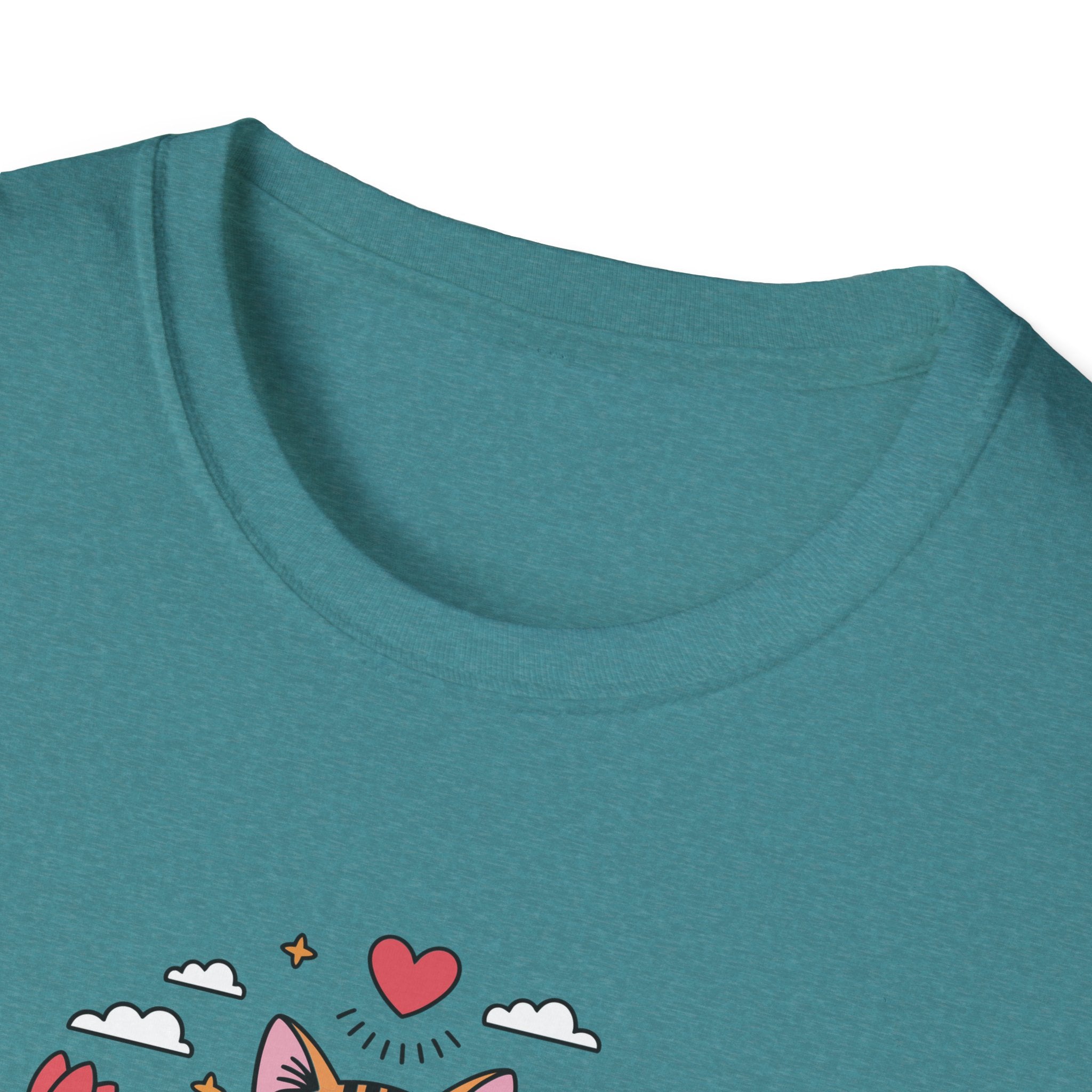 Inner Purrr Peace Cat T-Shirt, Cat Lovers Tee
