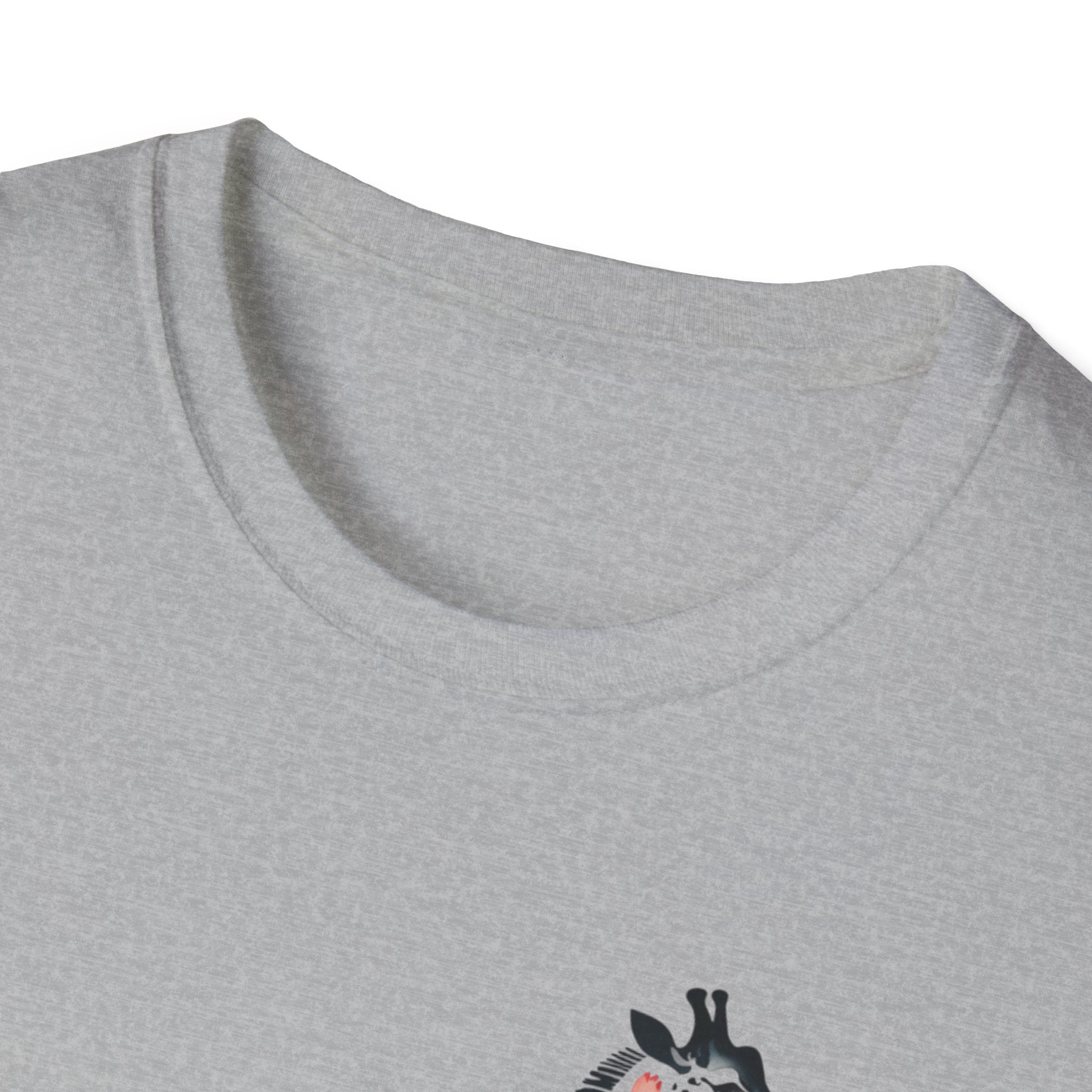Giraffe Floral Graphic T-Shirt — Spring Floral Tee (Personalize Option)