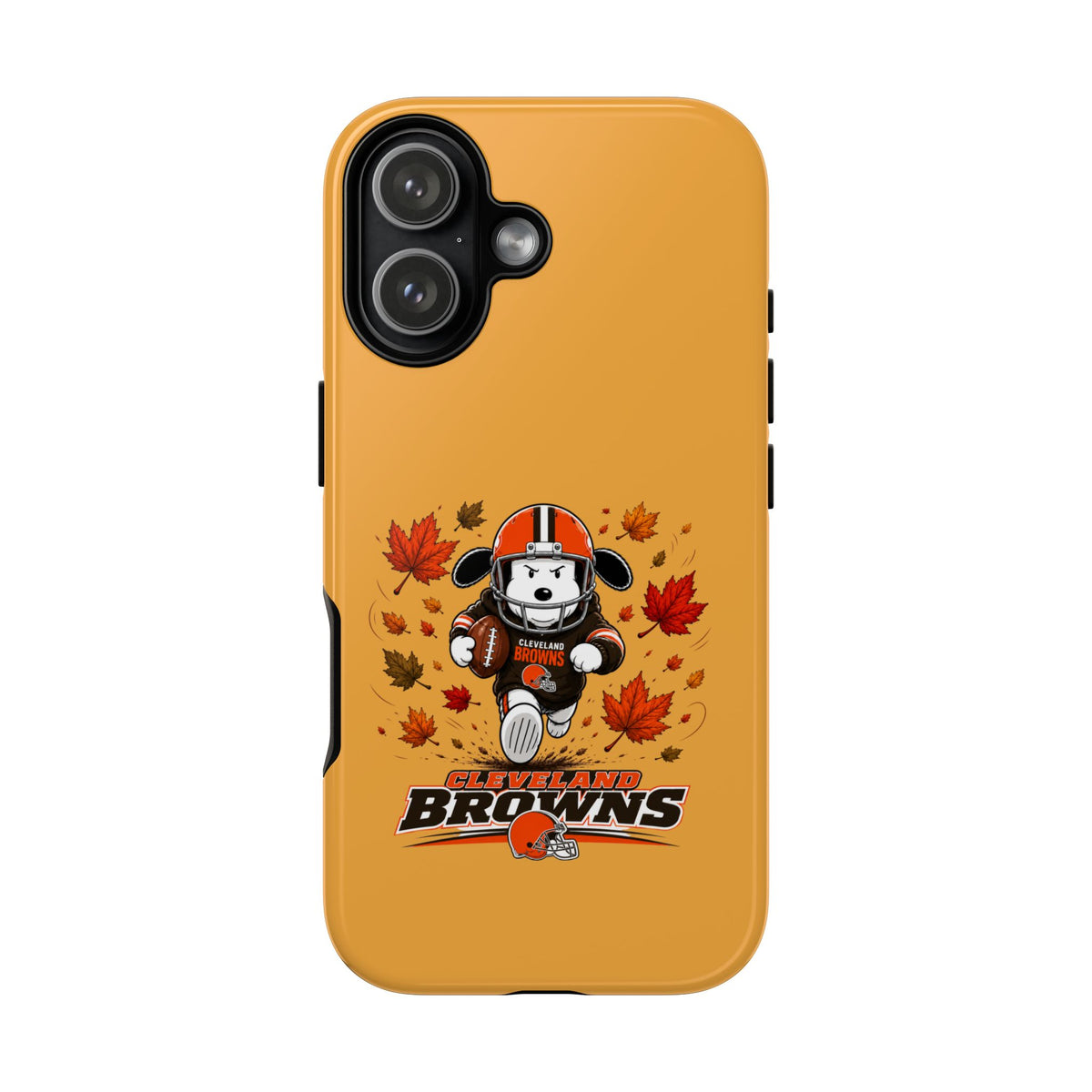 Cleveland Browns Fall Snoopy Touchdown Phone Case, 55 Sizes