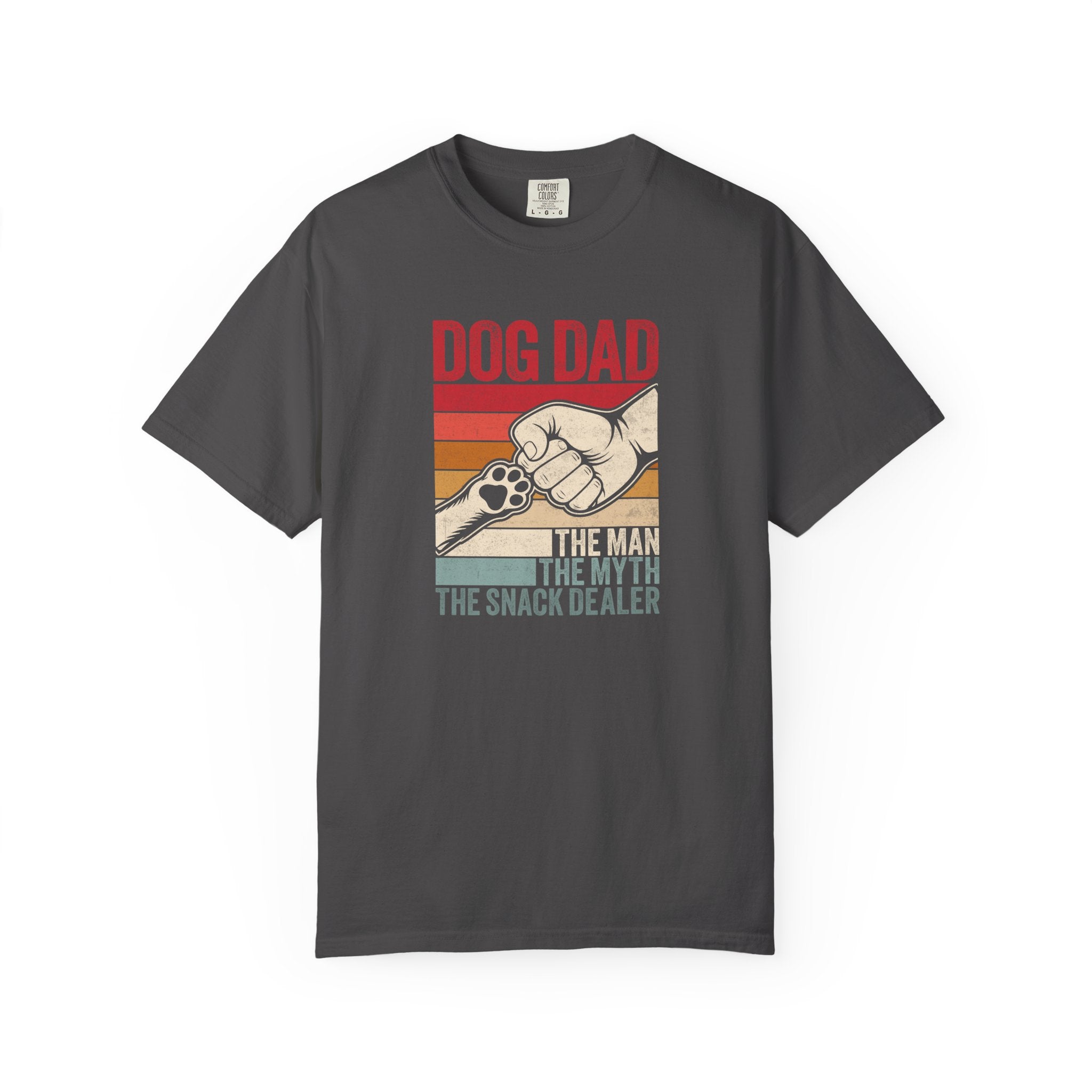 Dog Dad Snack Dealer T-Shirt — Father's Day Gift for Dog-Loving Dads