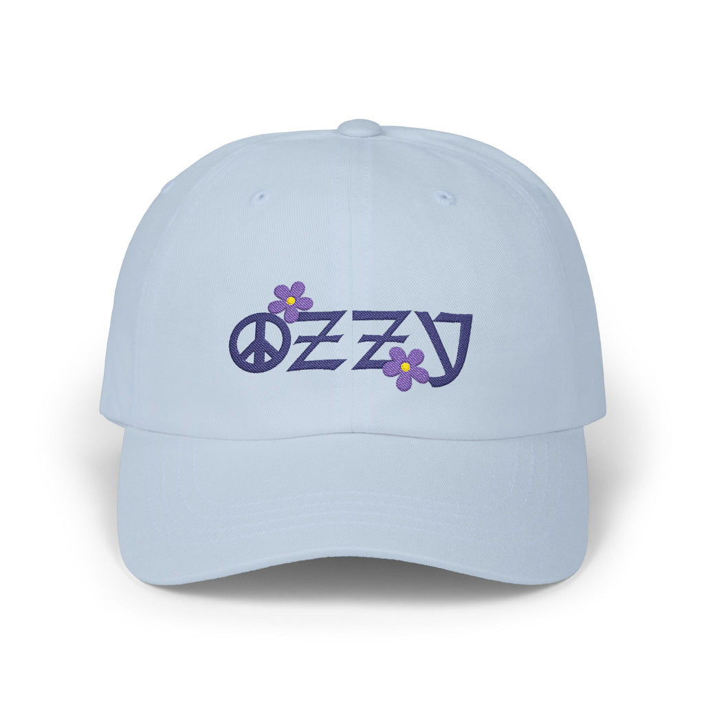 Embroidered Ozzy Memorial Flowers Cap, Ozzy Fan Hat, Ozzy Tribute, Unisex Classic Hat, Ozzy Memorial Flowers Baseball Cap, Tribute