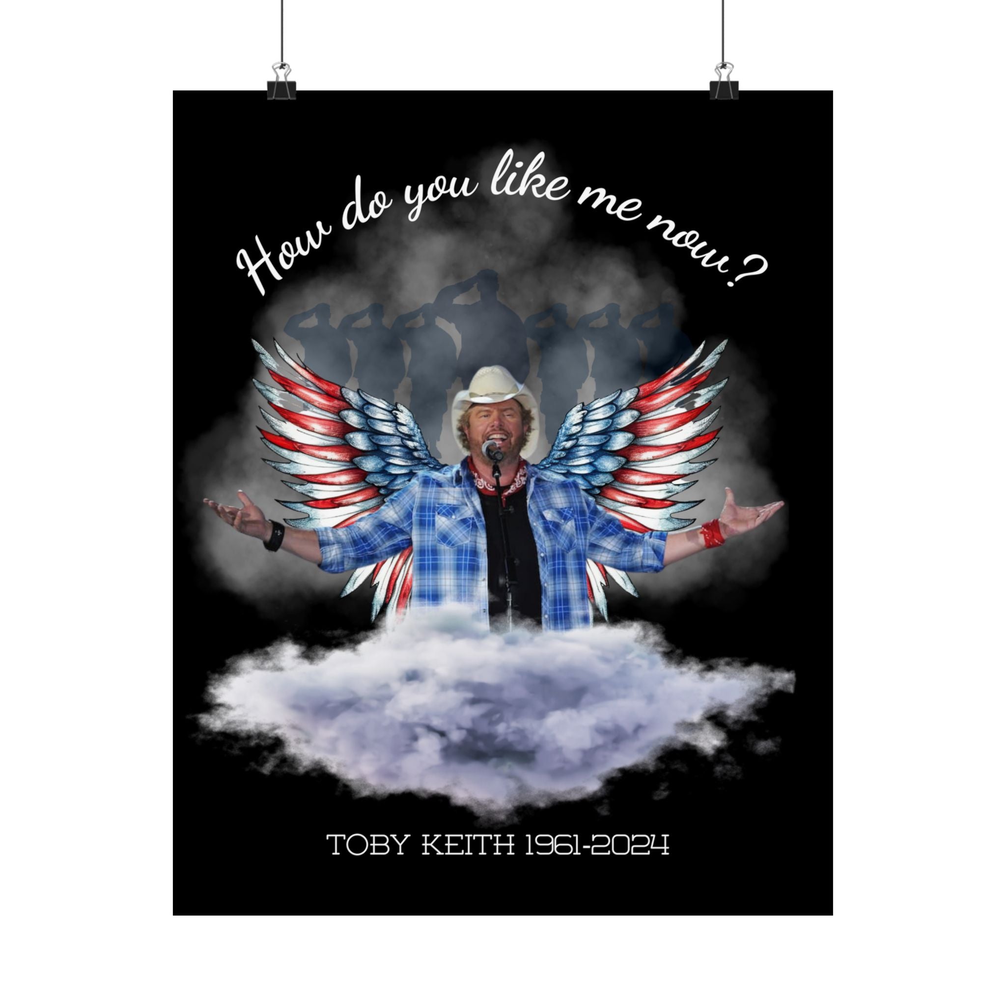 Toby Keith, "How do you like me now?" Matte Posters
