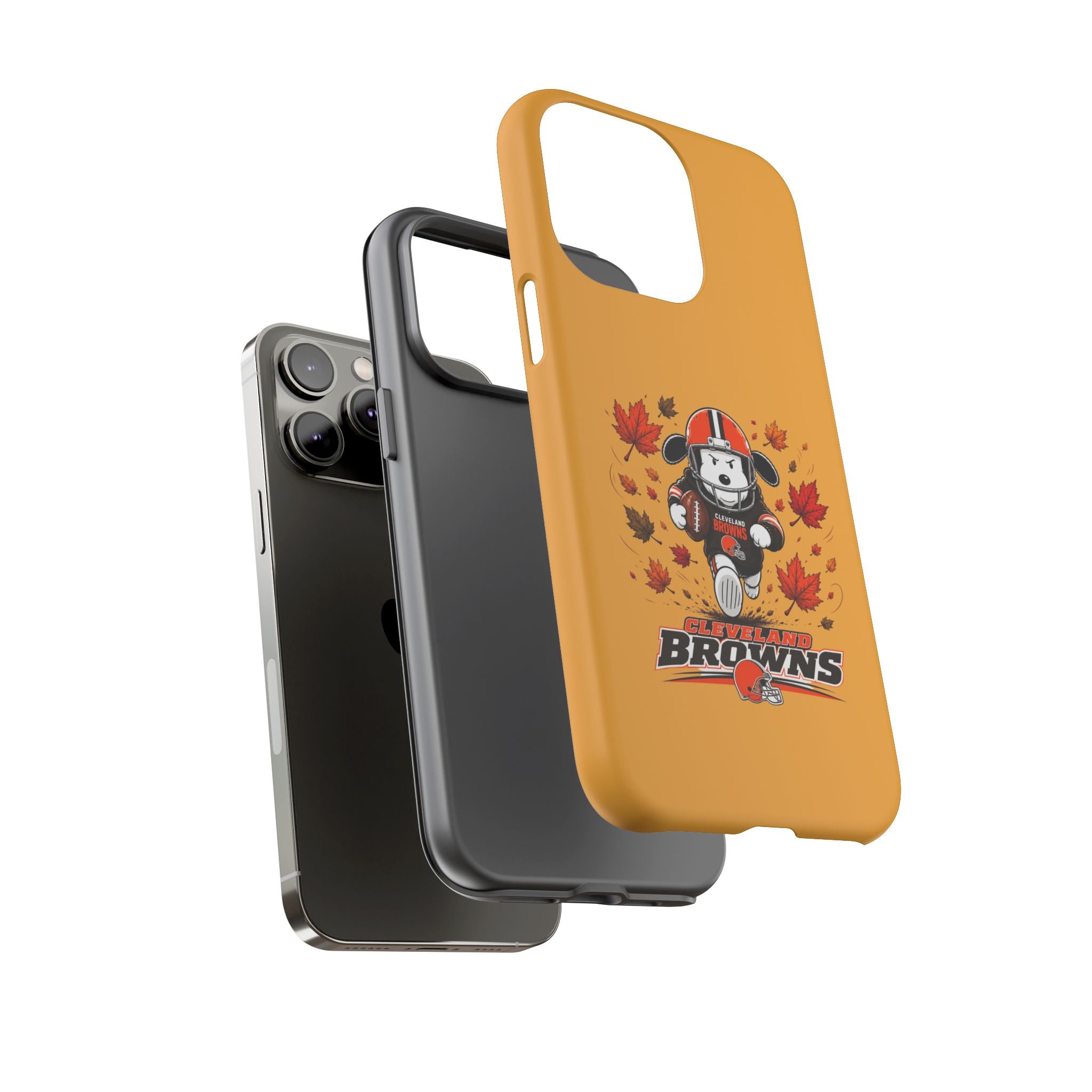 Cleveland Browns Fall Snoopy Touchdown Phone Case, 55 Sizes