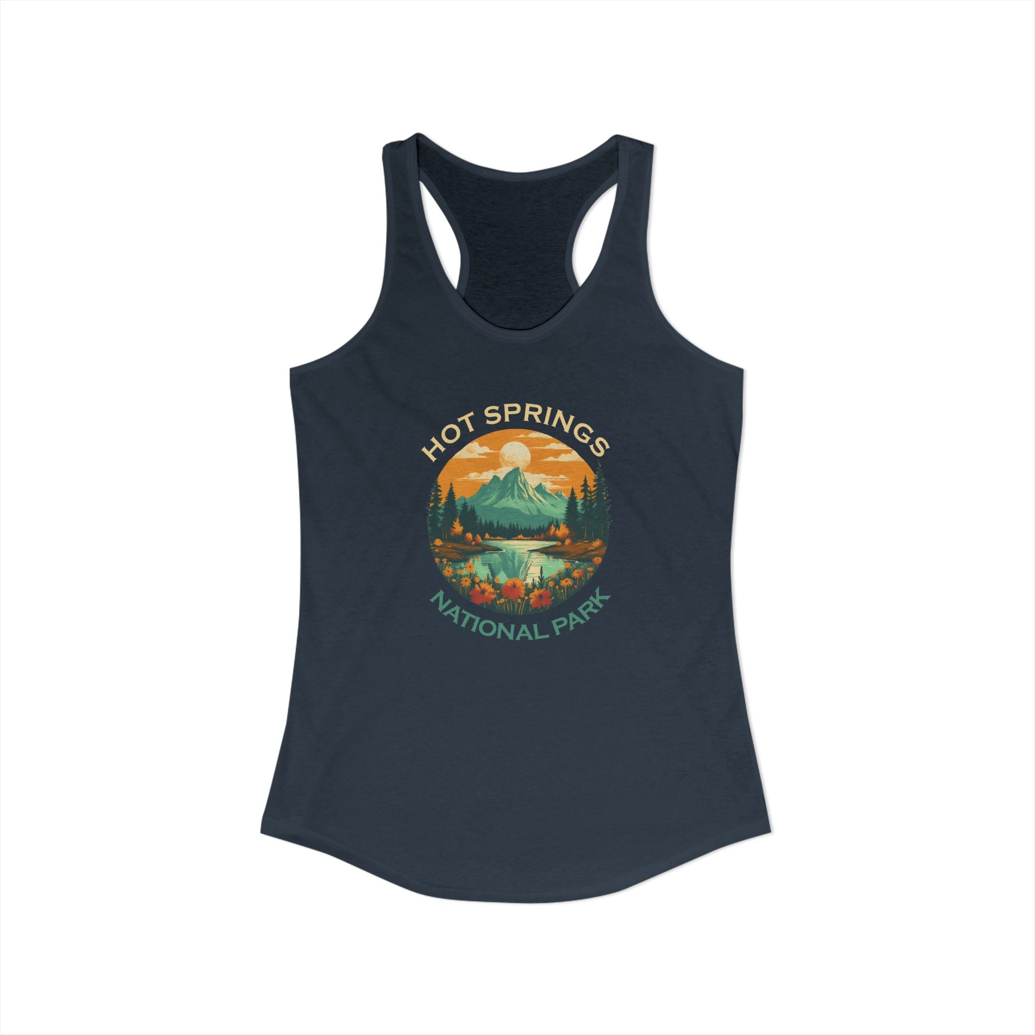 Hot Springs, Women's Ideal Racerback Tank