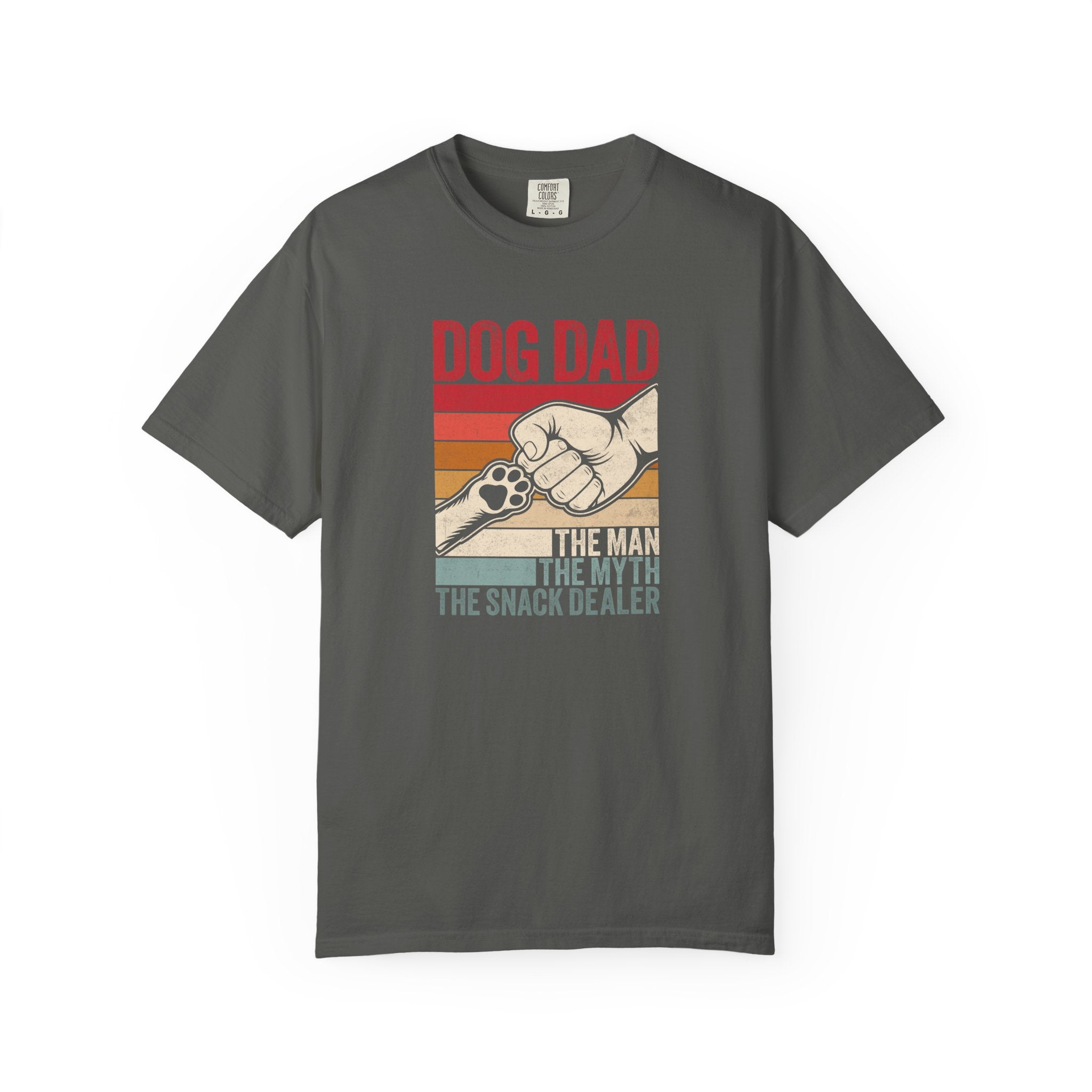 Dog Dad Snack Dealer T-Shirt — Father's Day Gift for Dog-Loving Dads