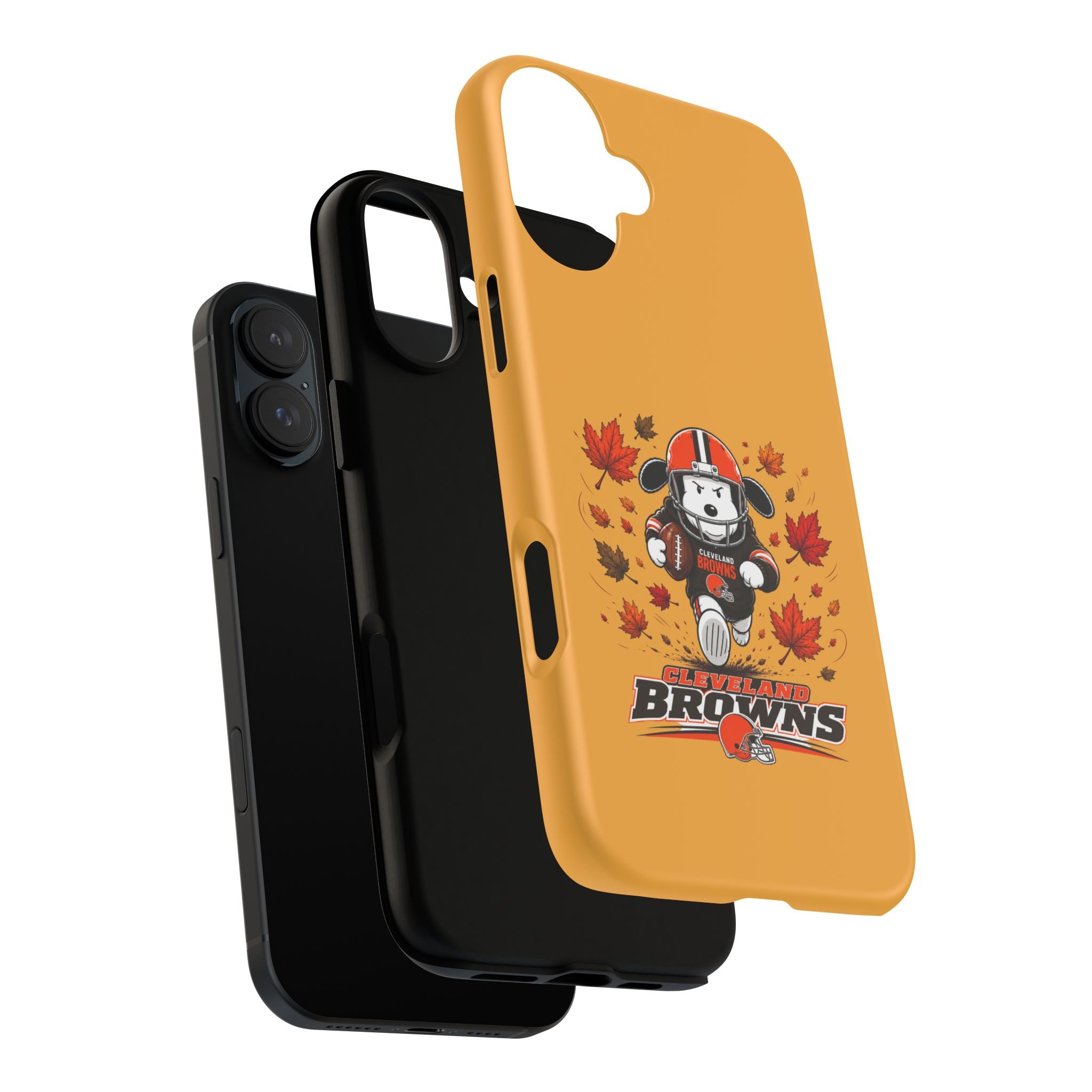 Cleveland Browns Fall Snoopy Touchdown Phone Case, 55 Sizes