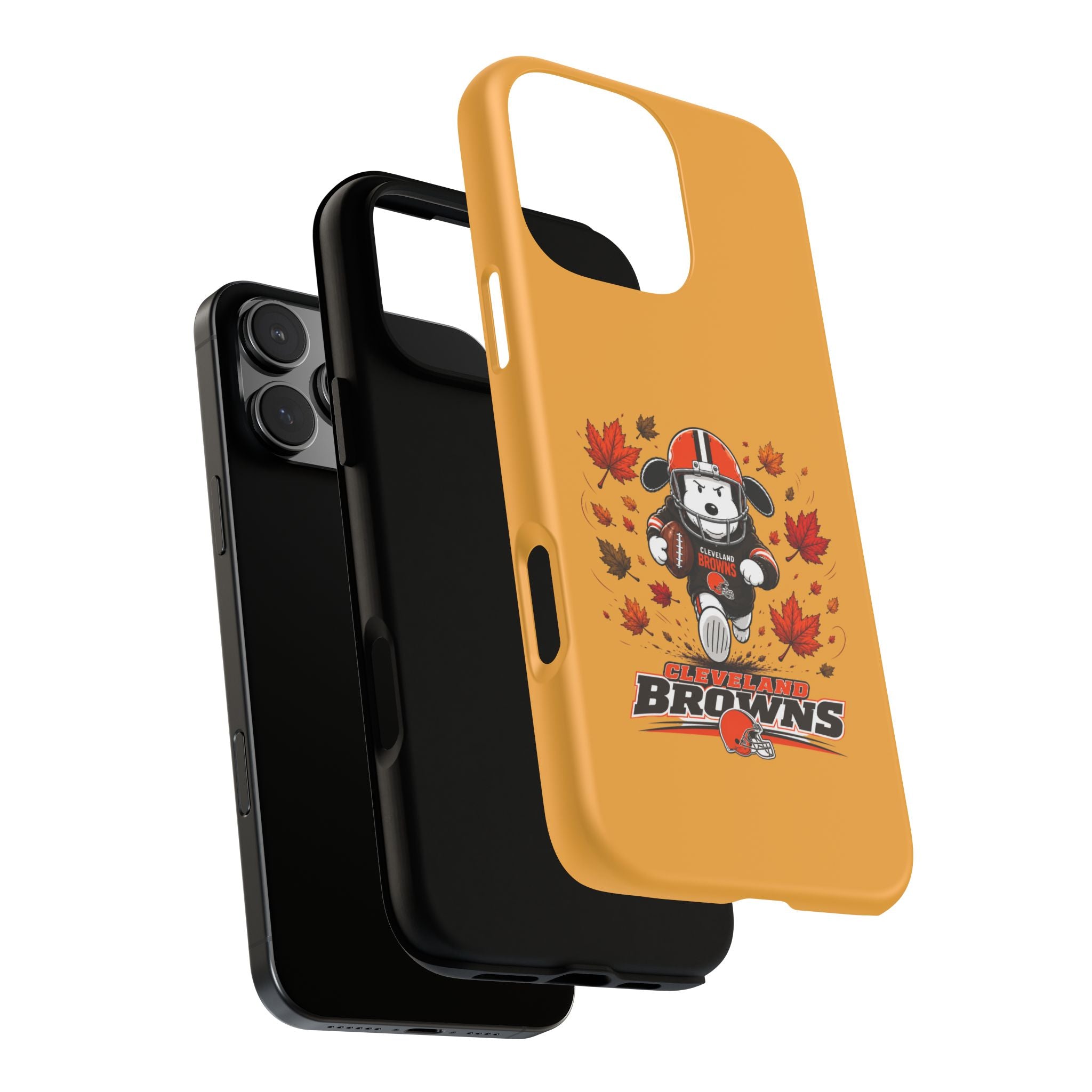 Cleveland Browns Fall Snoopy Touchdown Phone Case, 55 Sizes