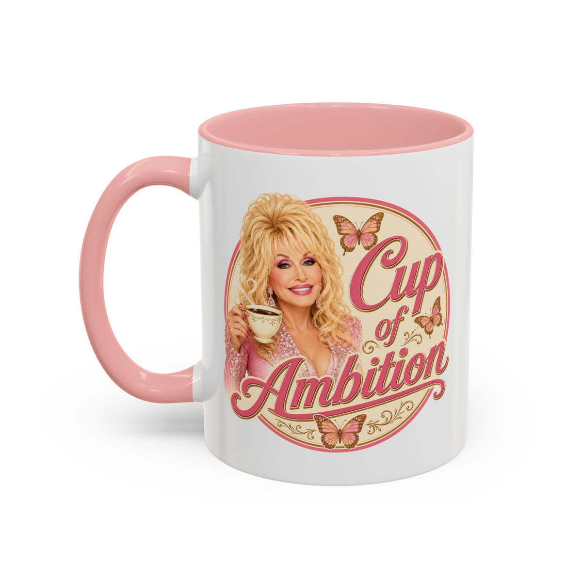 Dolly Parton's “Cup of Ambition” Ceramic Coffee Mug