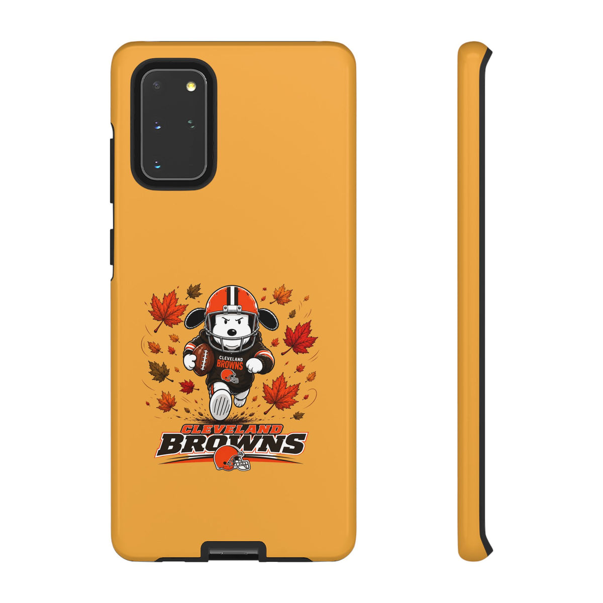 Cleveland Browns Fall Snoopy Touchdown Phone Case, 55 Sizes