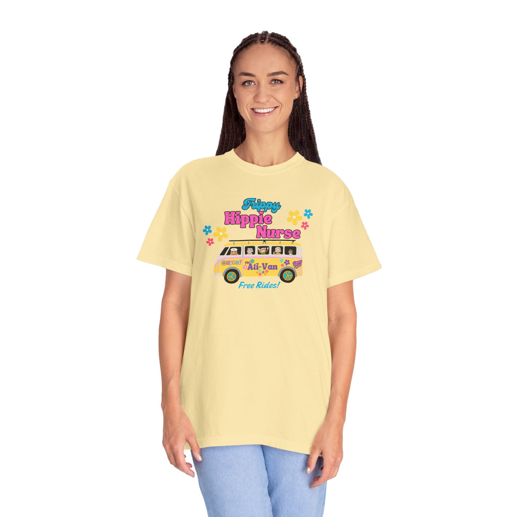 Funny Nurse T-Shirt, Ati-Van Ride, Unisex Tee, 100% Cotton, Nurse Gift, Soft Nurse T-Shirt