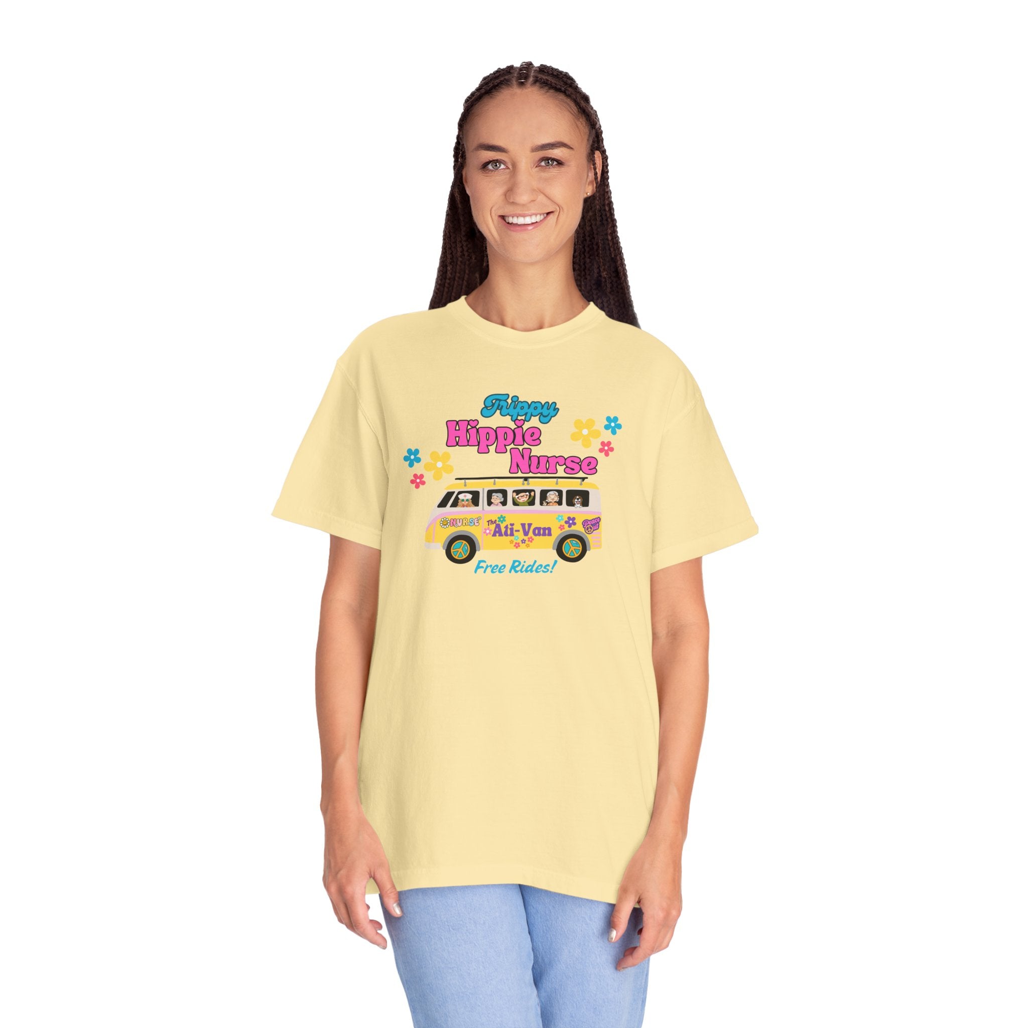Funny Nurse T-Shirt, Ati-Van Ride, Unisex Tee, 100% Cotton, Nurse Gift, Soft Nurse T-Shirt