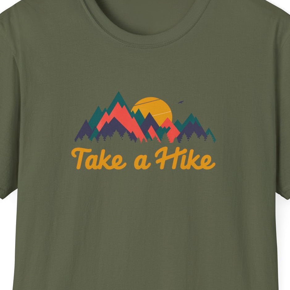 Take a Hike T-Shirt, Adventure Tee, Nature Lover Gift, Outdoor Enthusiast Apparel, Hiking Shirt, Casual Wear, Travel Outfit