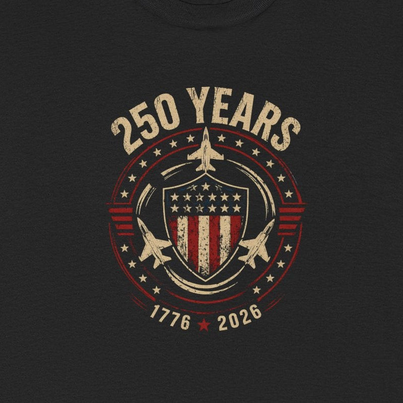 250 Years Independence Day— Men's Patriotic July 4th Tee