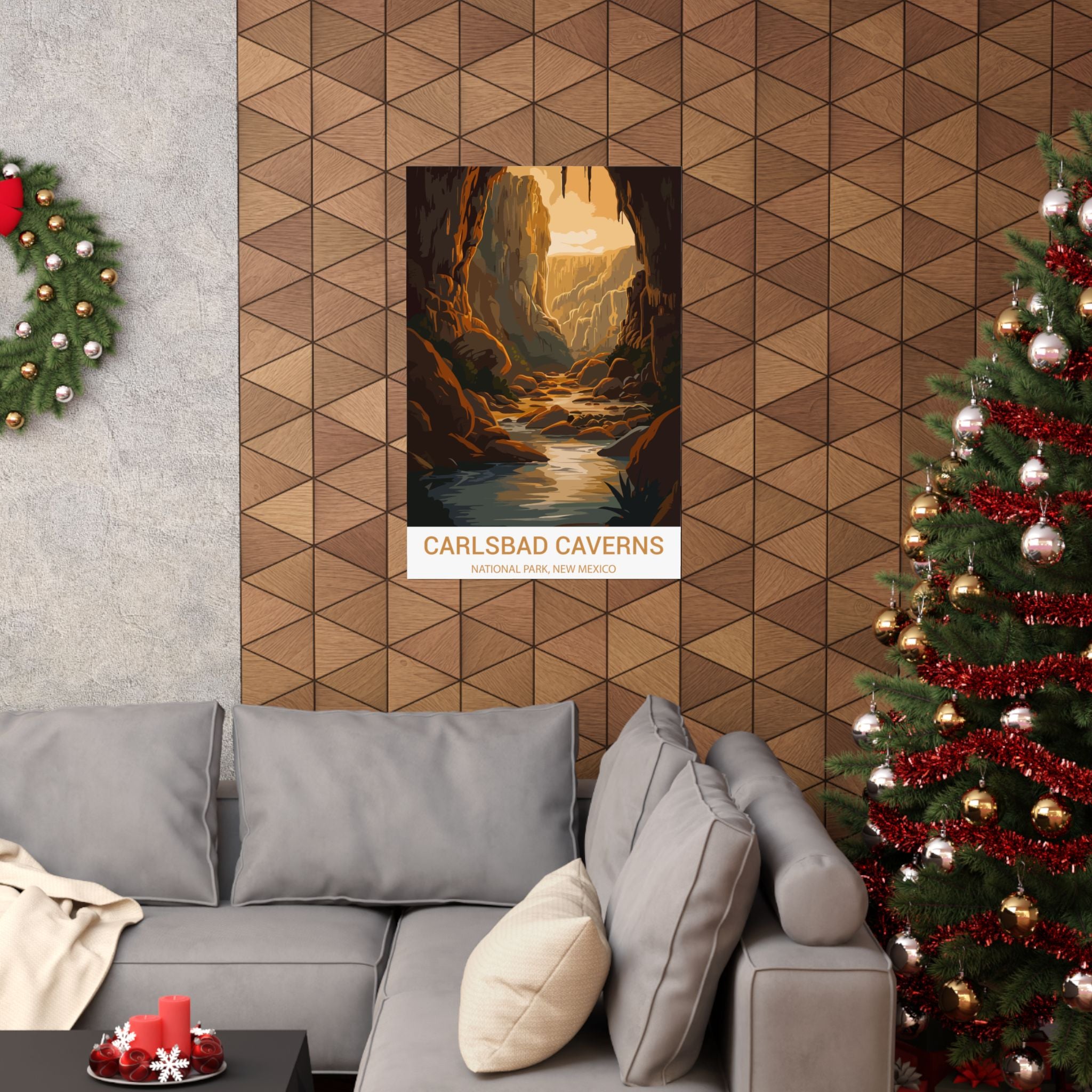 Carlsbad Caverns, Matte Vertical Poster