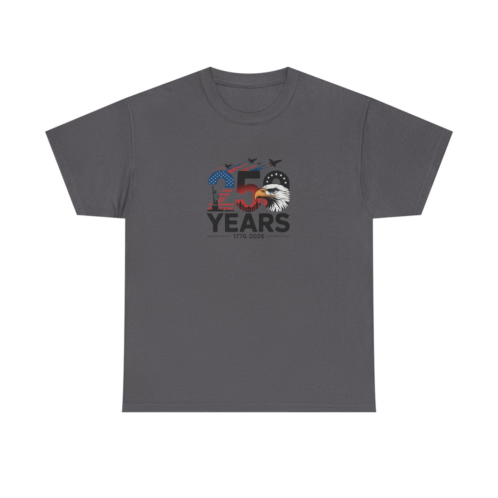 250 Year 4th of July Anniversary Tee — Patriotic Independence Day T-Shirt