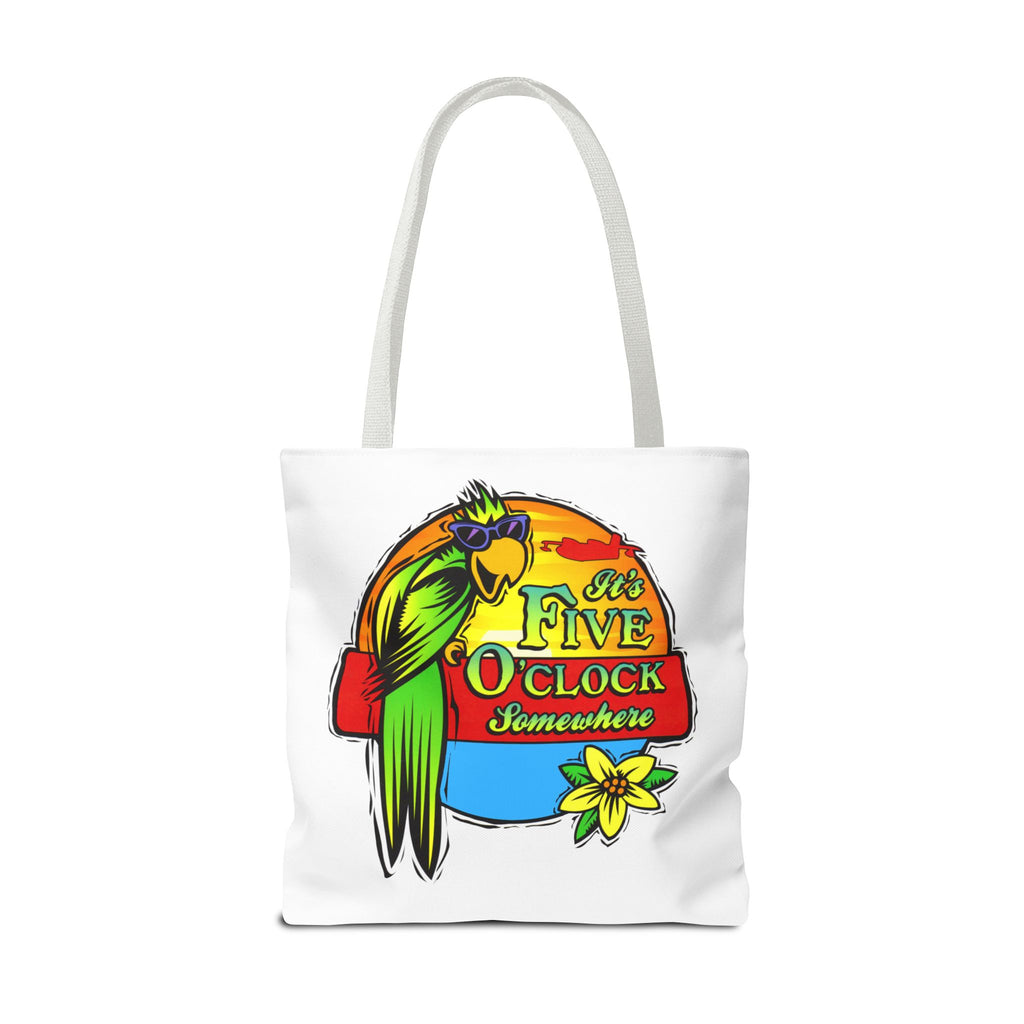 It's Five O'Clock Somewhere Tote Bag, Jimmy Buffett Tote Bag, 3 Sizes