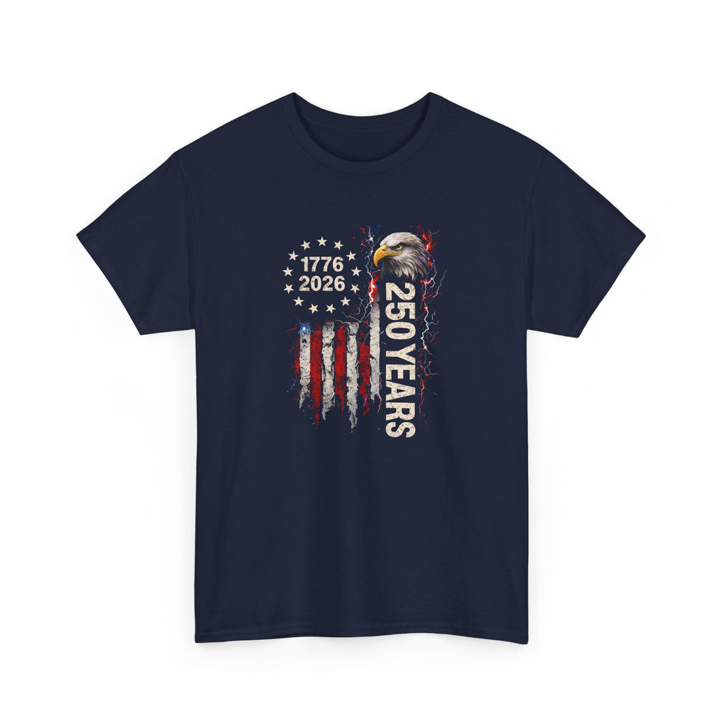 250th Independence Day T-Shirt — 1776–2026 Patriotic Men's Tee