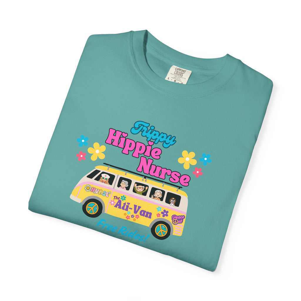 Funny Nurse T-Shirt, Ati-Van Ride, Unisex Tee, 100% Cotton, Nurse Gift, Soft Nurse T-Shirt