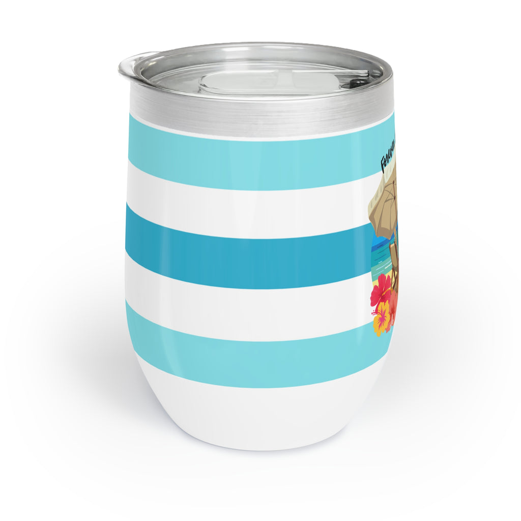 Five O'Clock Forever, Jimmy Buffett Tribute,  Insulated Cocktail Tumbler, 12 oz. , Insulated Thermos Mug