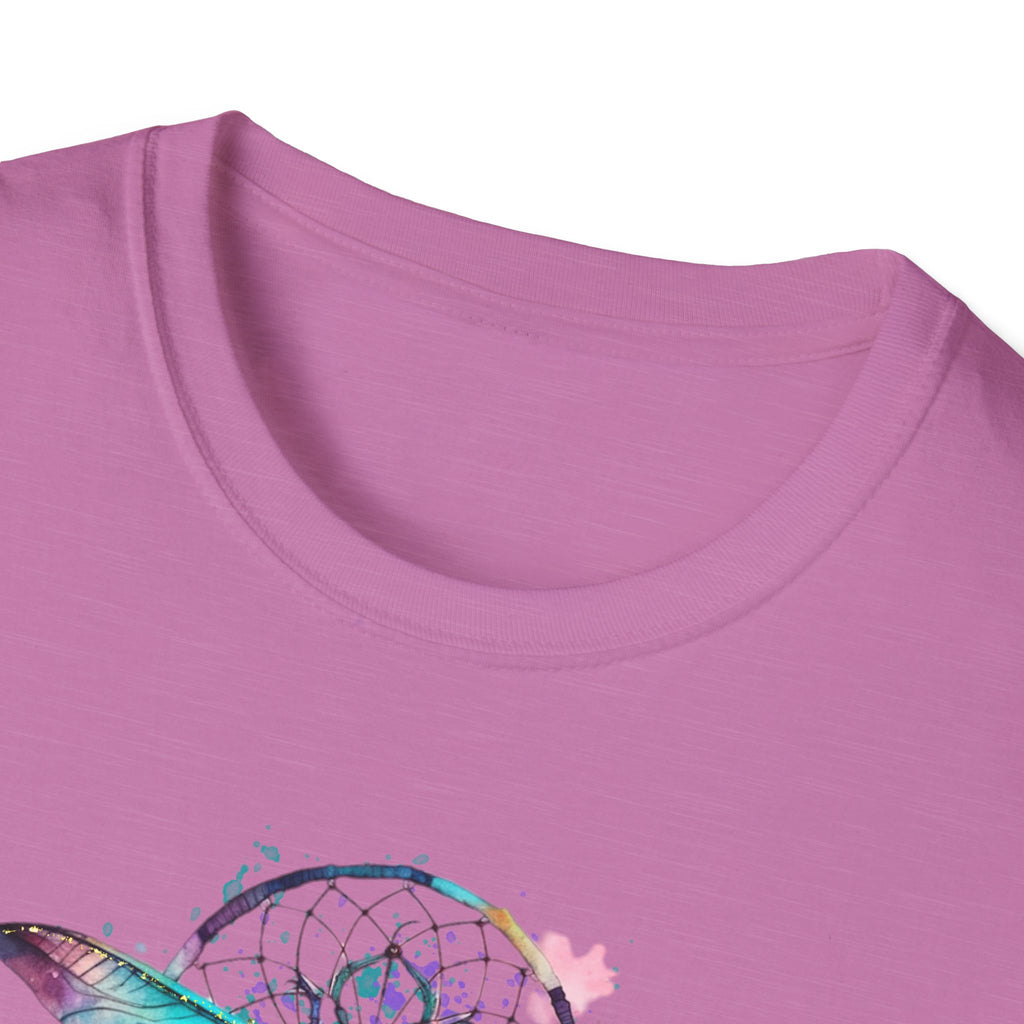 Dreamy Dragonfly T-Shirt, Bohemian Tee, Nature Lover Gift, Summer Outfit, Eco-friendly Apparel, Festival Wear, Unique Graphic Tee