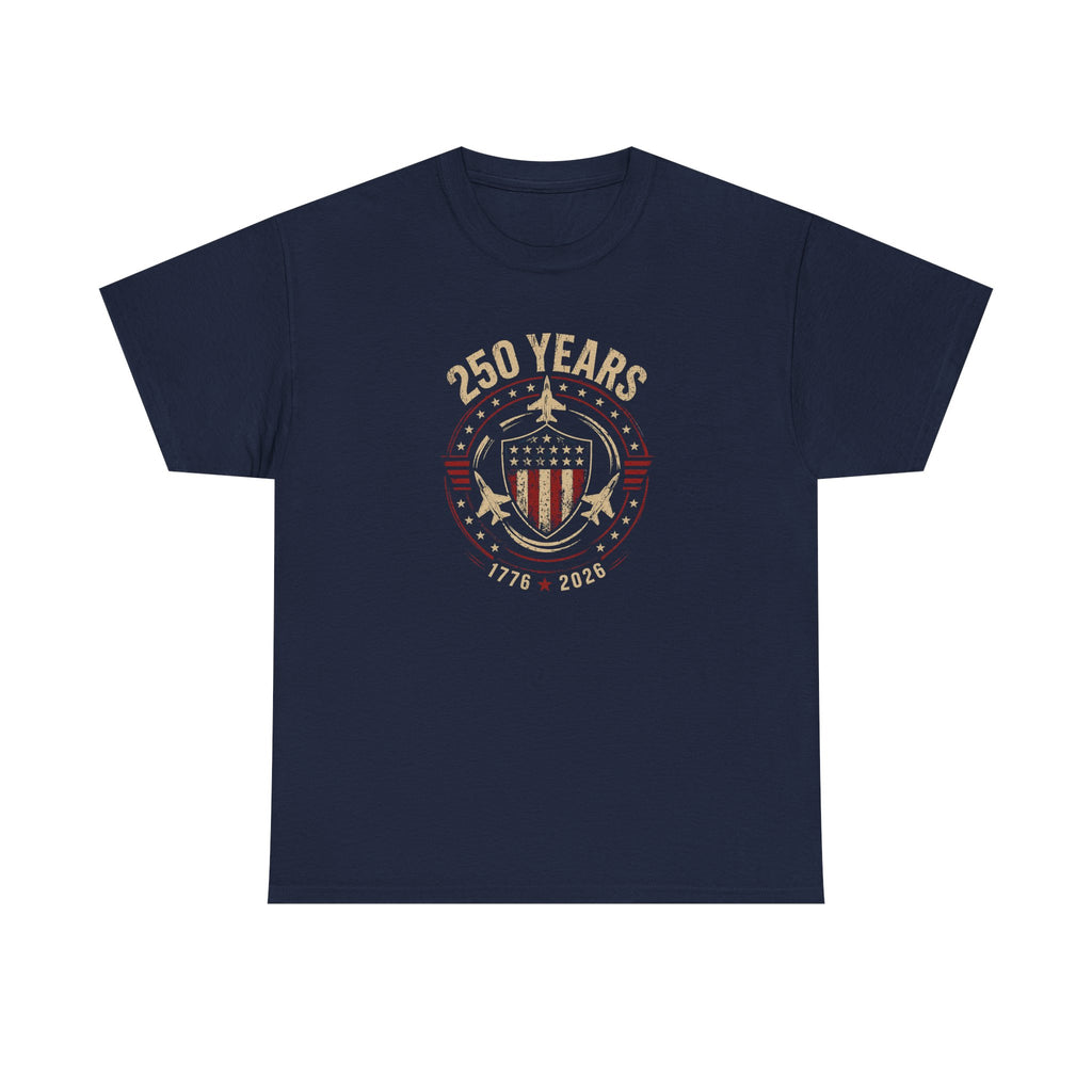 250 Years Independence Day— Men's Patriotic July 4th Tee