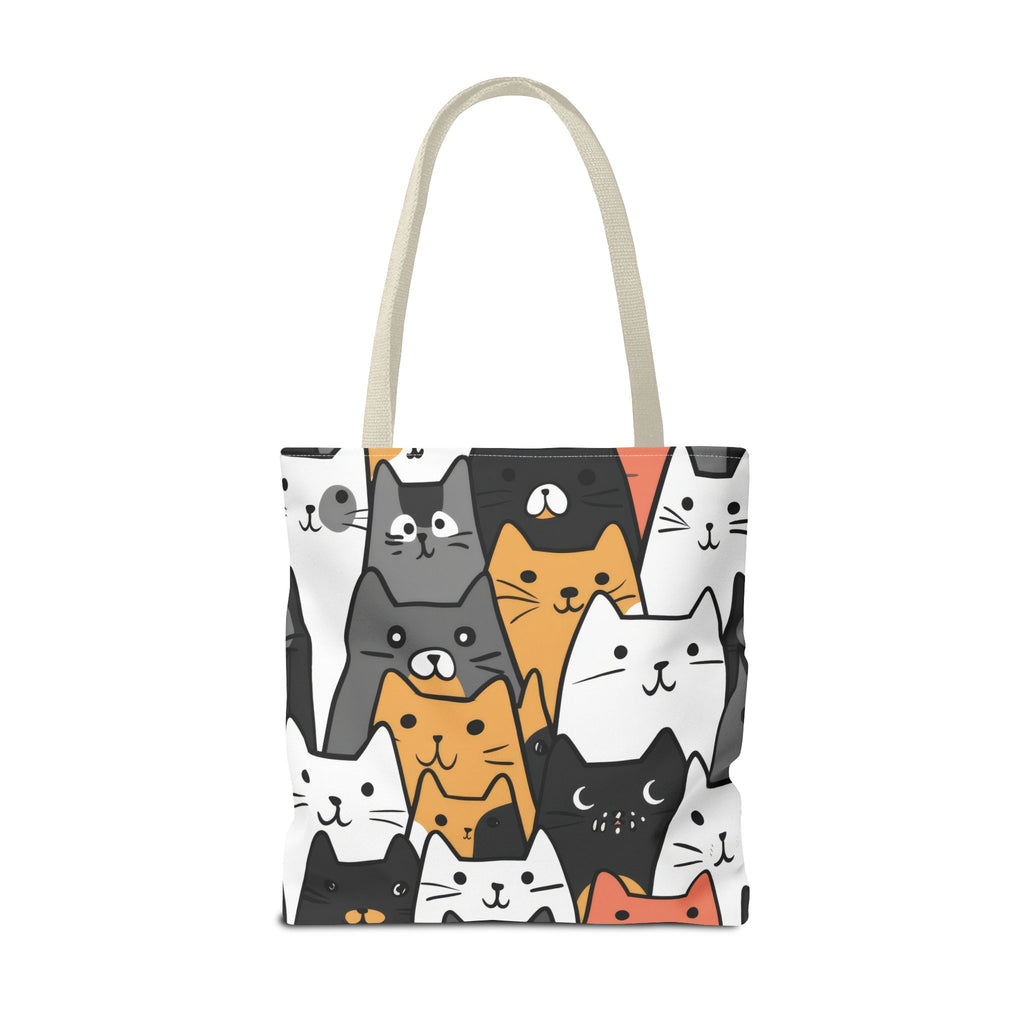 Cat Face Tote Bag, 3 Sizes