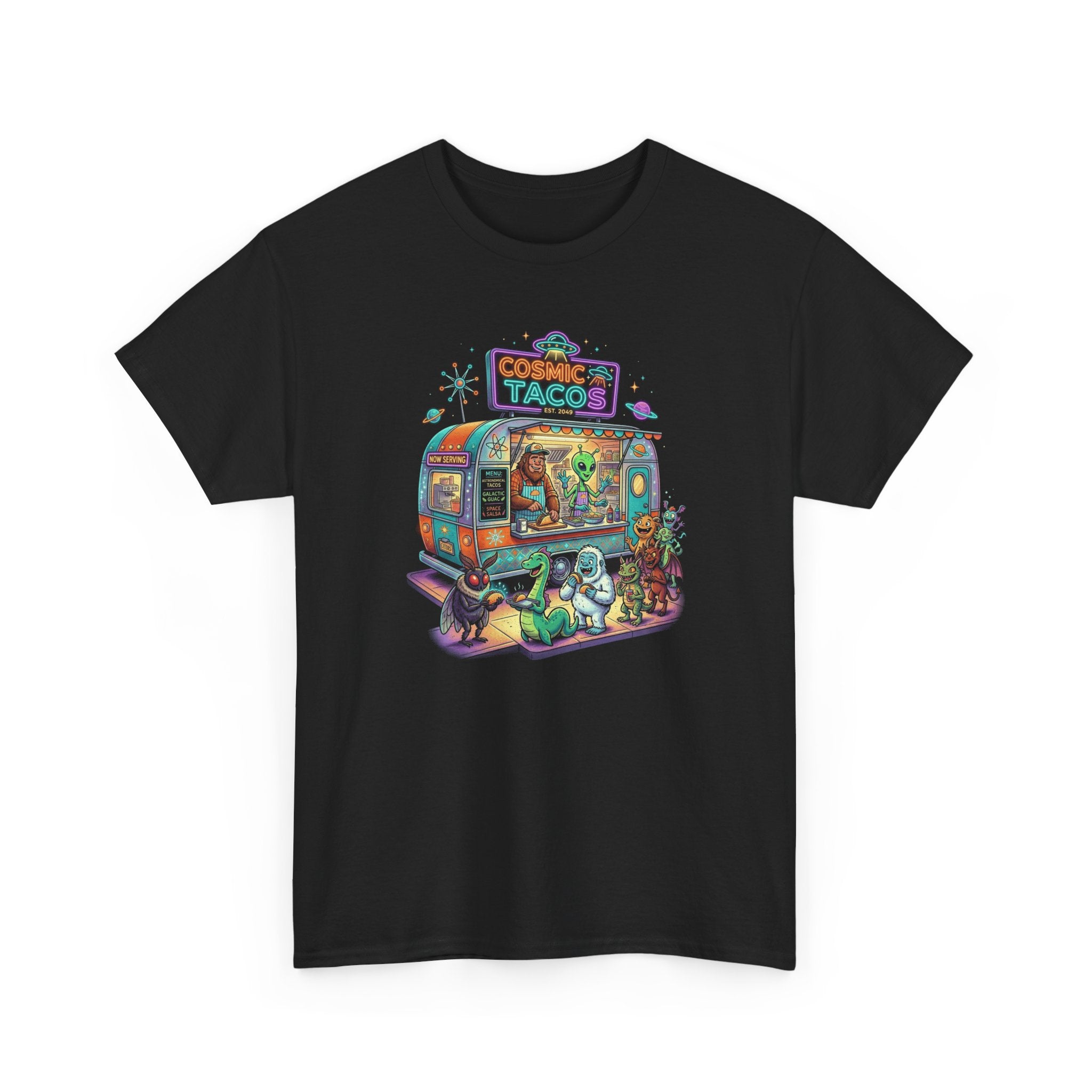 Alien & Bigfoot Independence Day Graphic Tee, Unisex 4th of July Tee