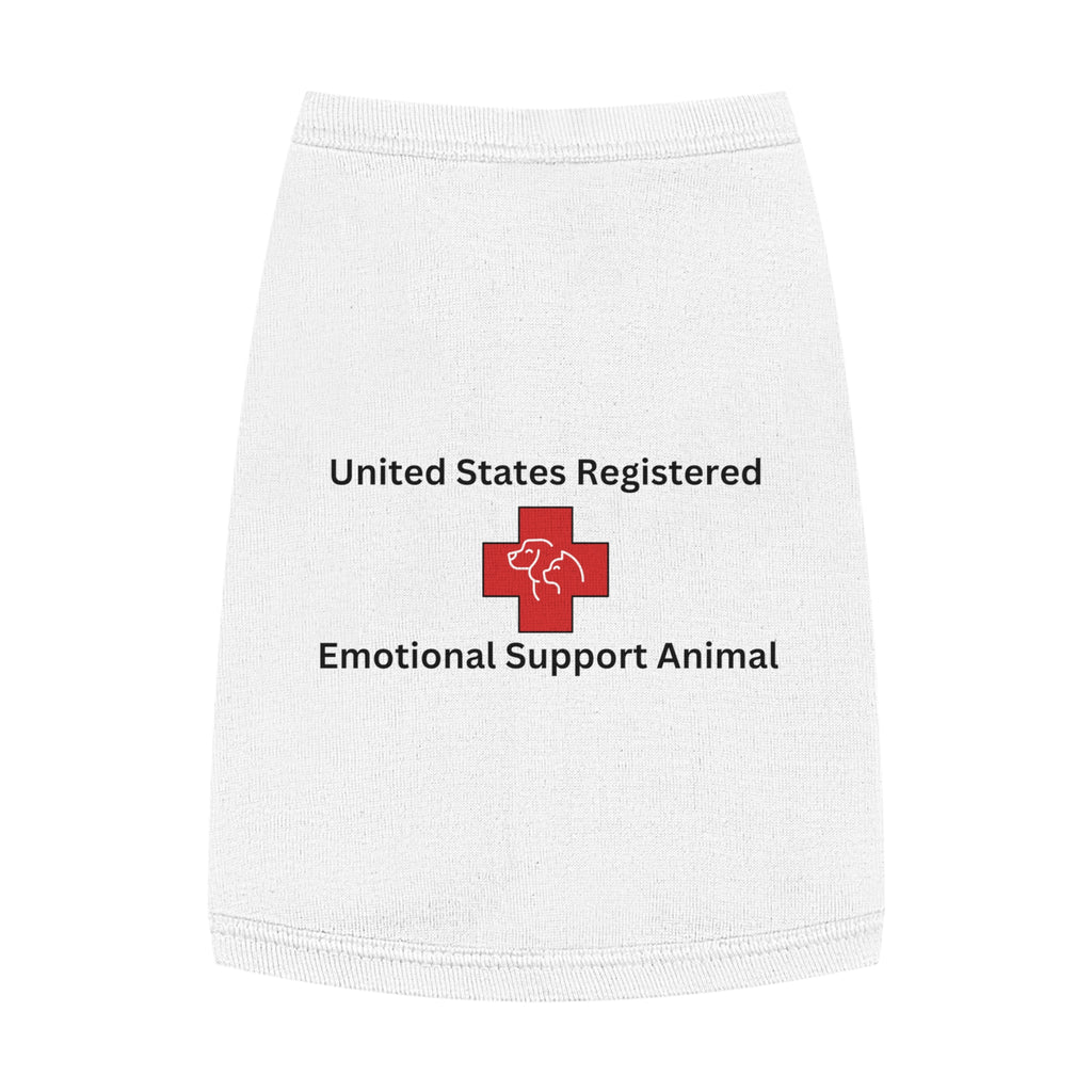 Emotional Support Animal Pet Shirt, ESA Pet T-Shirt