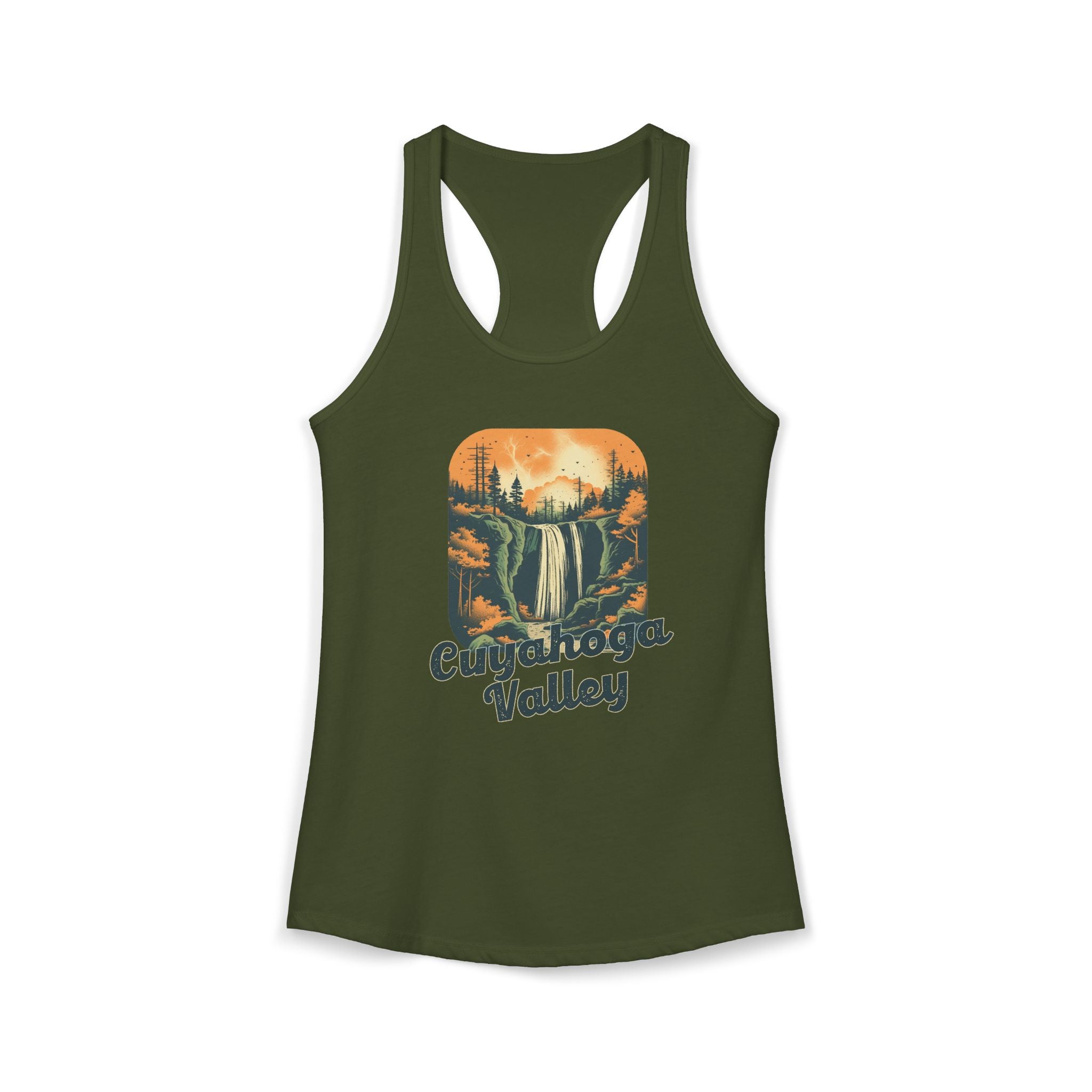Cuyahoga Women's Ideal Racerback Tank, 5 Colors