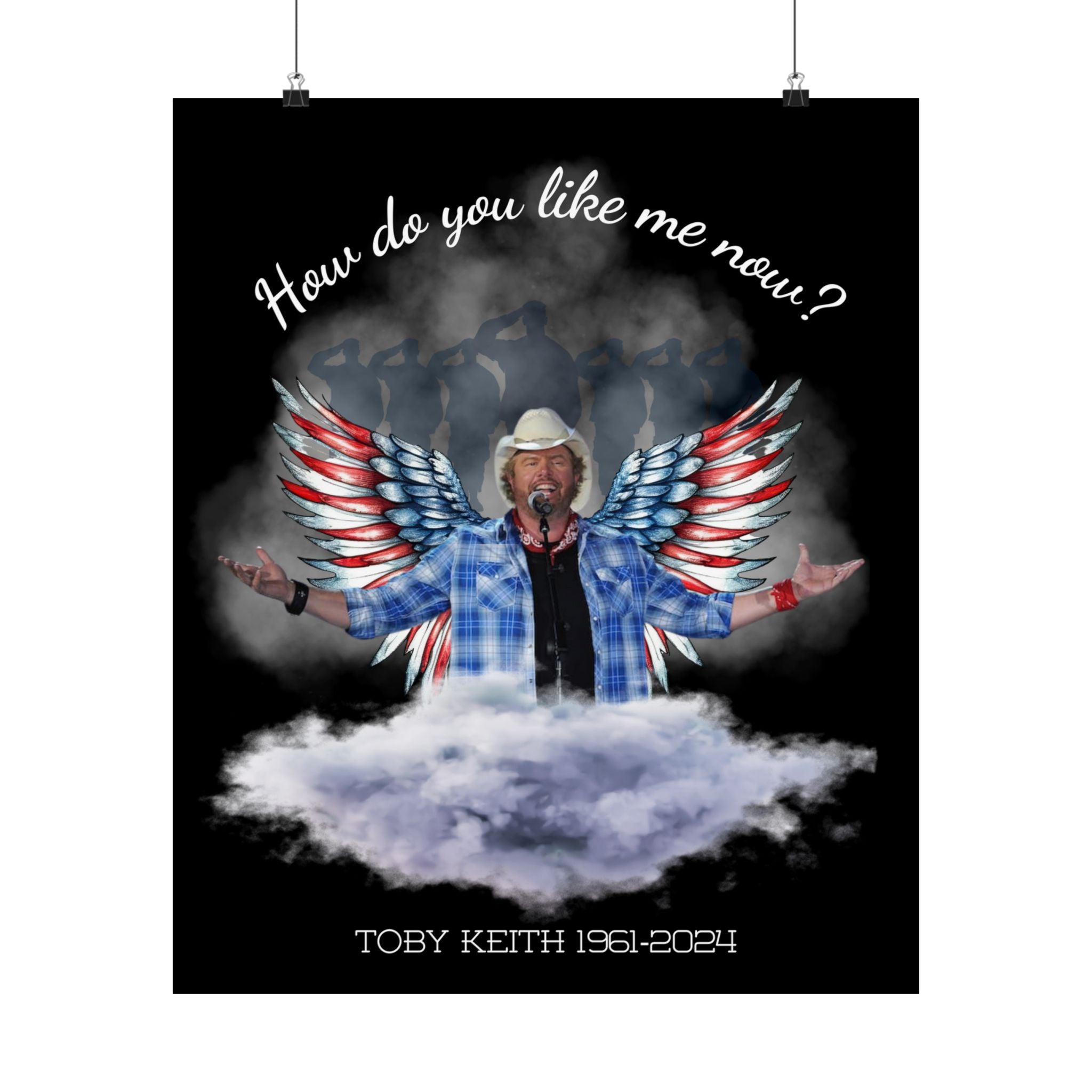 Toby Keith, "How do you like me now?" Matte Posters