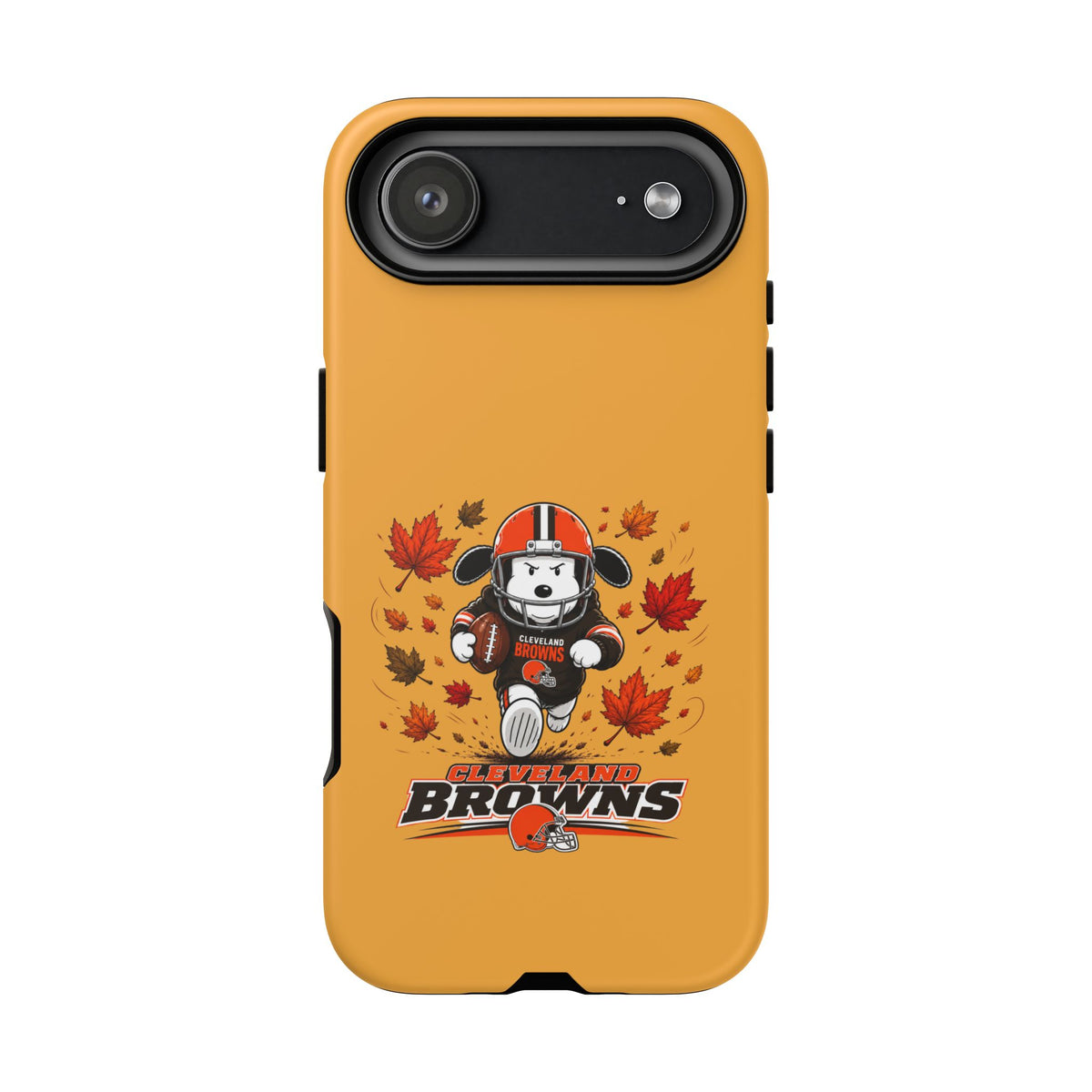 Cleveland Browns Fall Snoopy Touchdown Phone Case, 55 Sizes