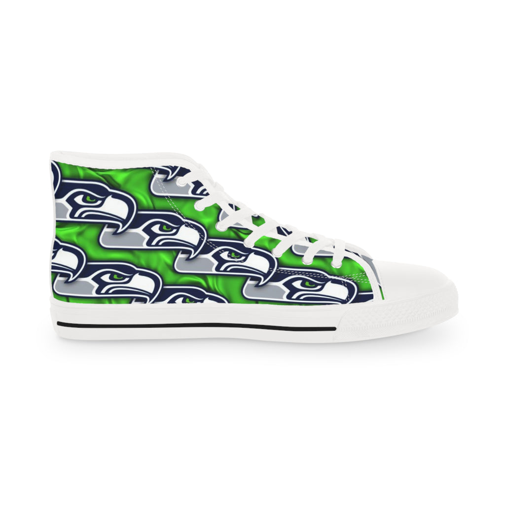 Seattle Football Men's Hi-Top Sneakers,  Football Shoes