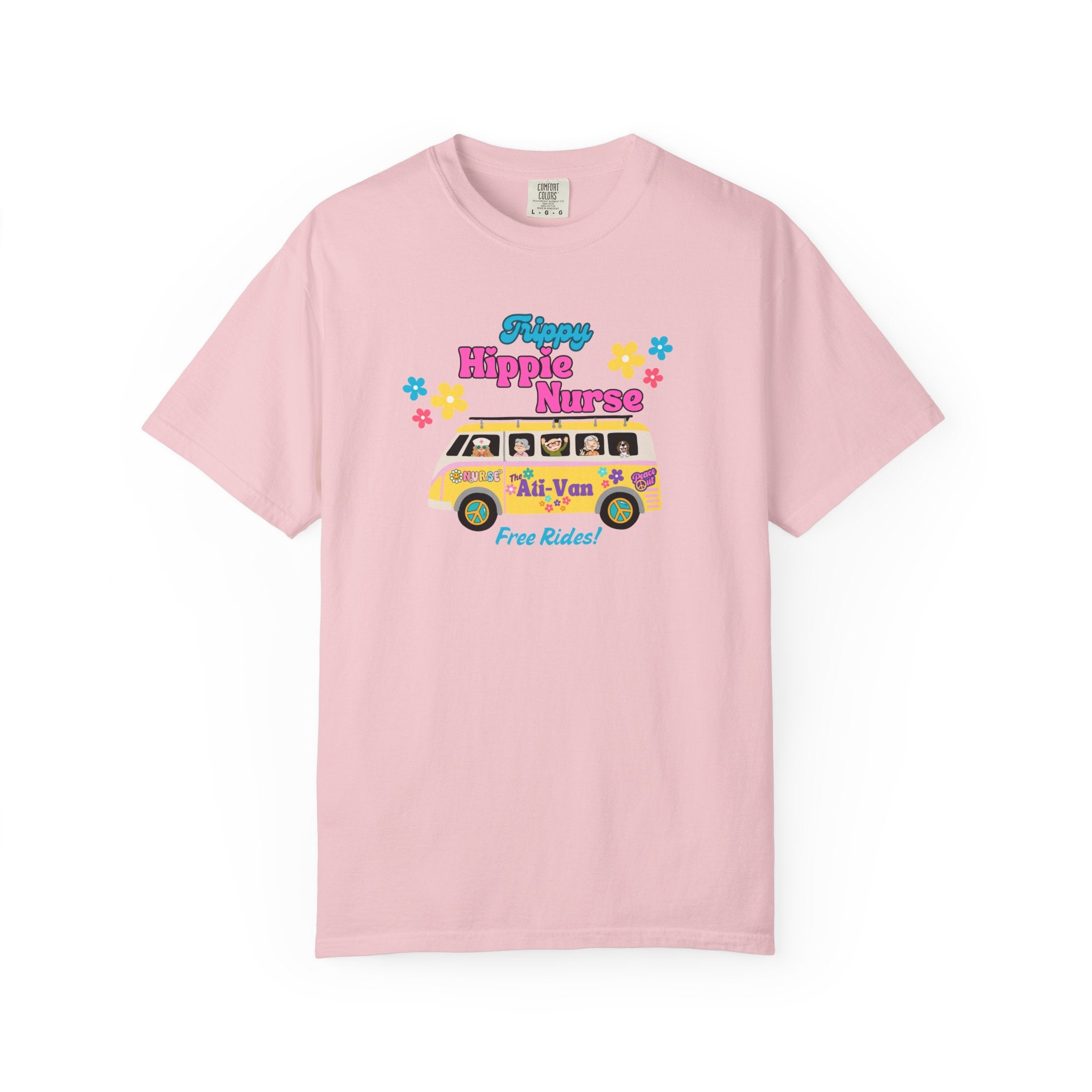 Funny Nurse T-Shirt, Ati-Van Ride, Unisex Tee, 100% Cotton, Nurse Gift, Soft Nurse T-Shirt