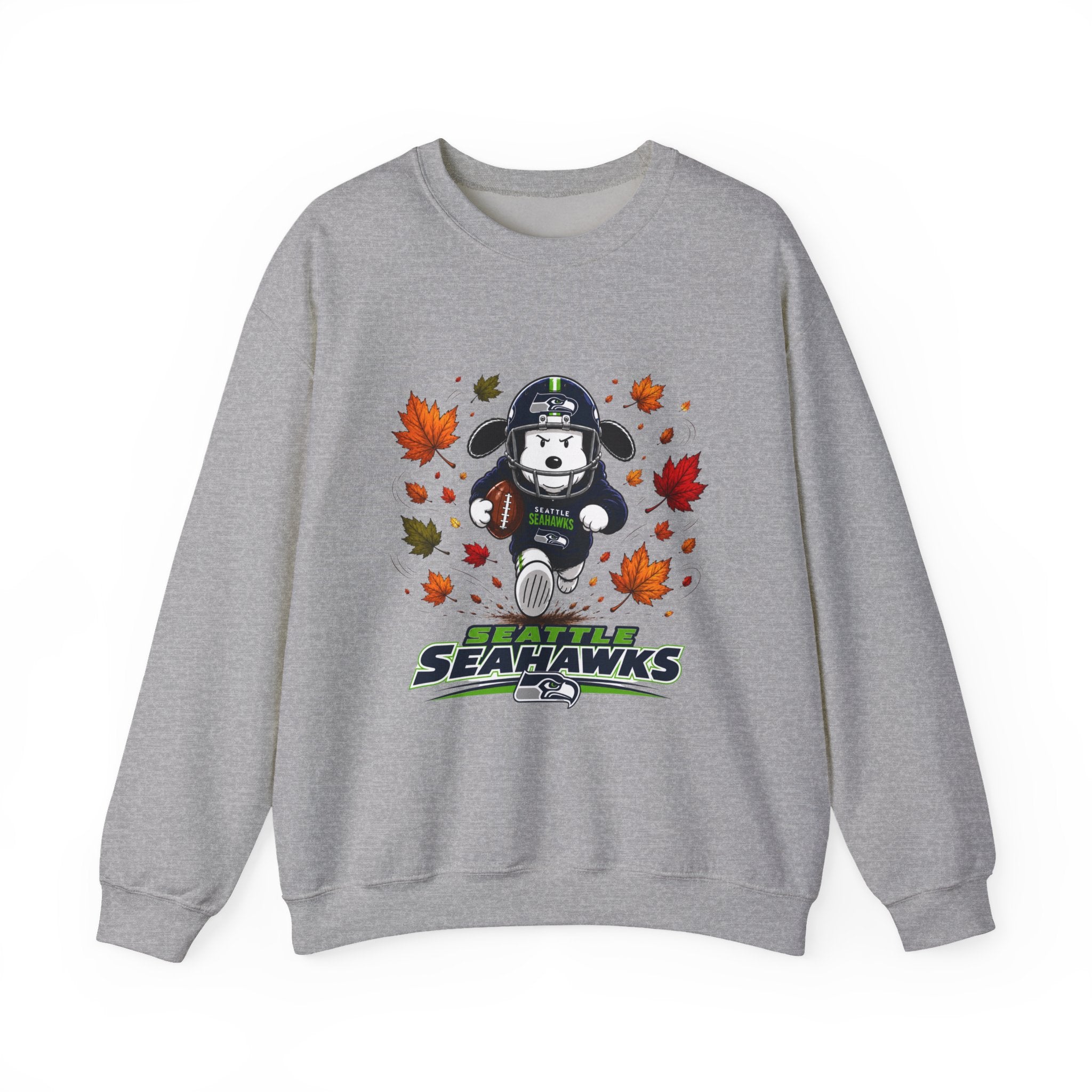 Seattle Seahawks Snoopy Touchdown Fall Sweatshirt for Men and Women