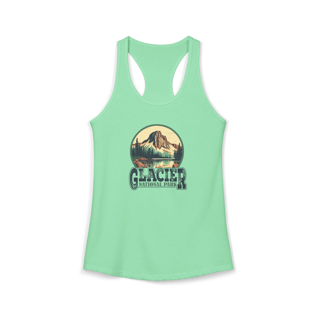 Glacier National Park Tank, Women's Ideal Racerback Tank