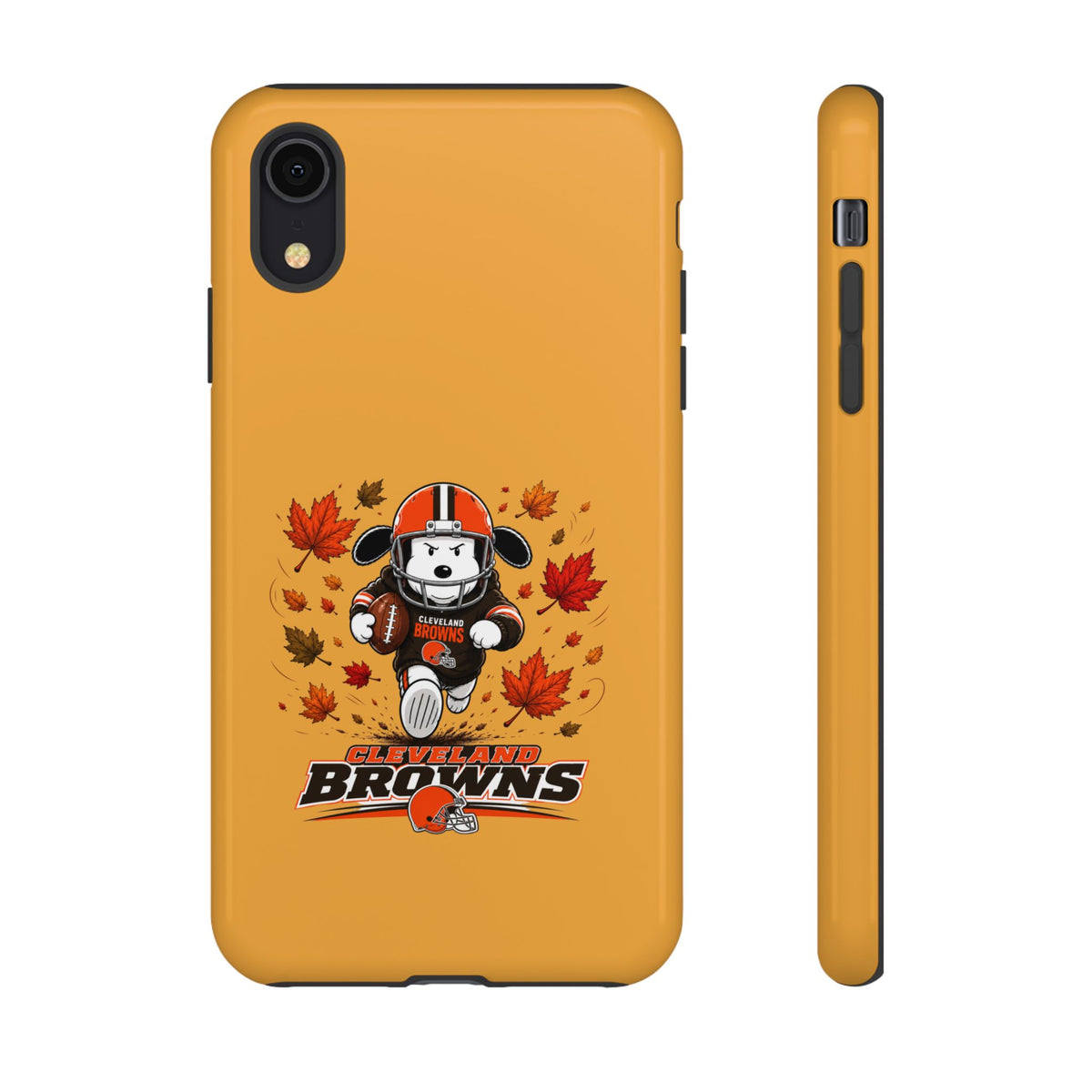 Cleveland Browns Fall Snoopy Touchdown Phone Case, 55 Sizes