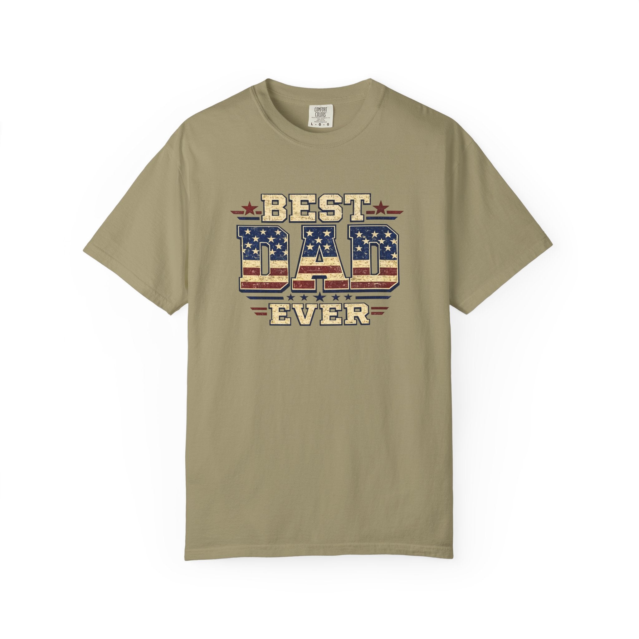 Best Dad Ever Patriotic Father's Day T-Shirt