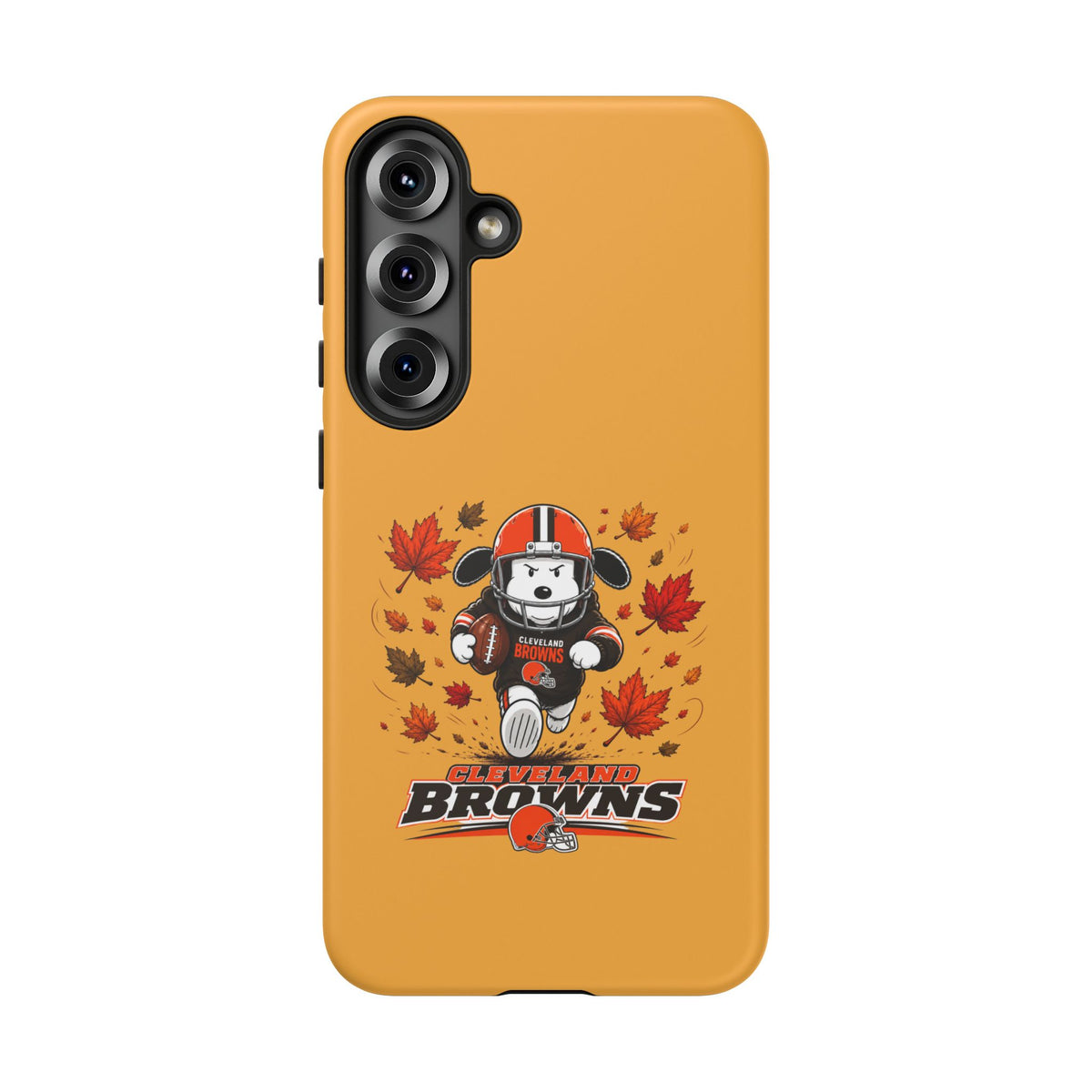 Cleveland Browns Fall Snoopy Touchdown Phone Case, 55 Sizes