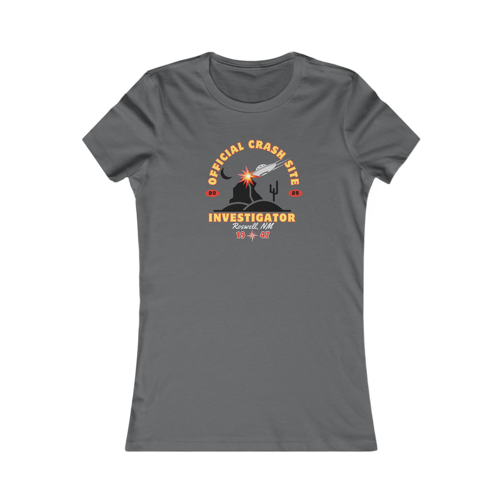 Roswell UFO Crash Investigator Tee, Alien Conspiracy Theory Shirt, UFO Shirt