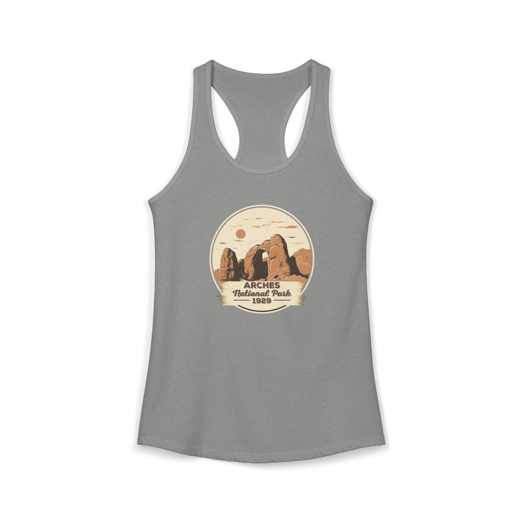 Arches National Park, Women's Ideal Racerback Tank, 4 Colors, Arizona Tank