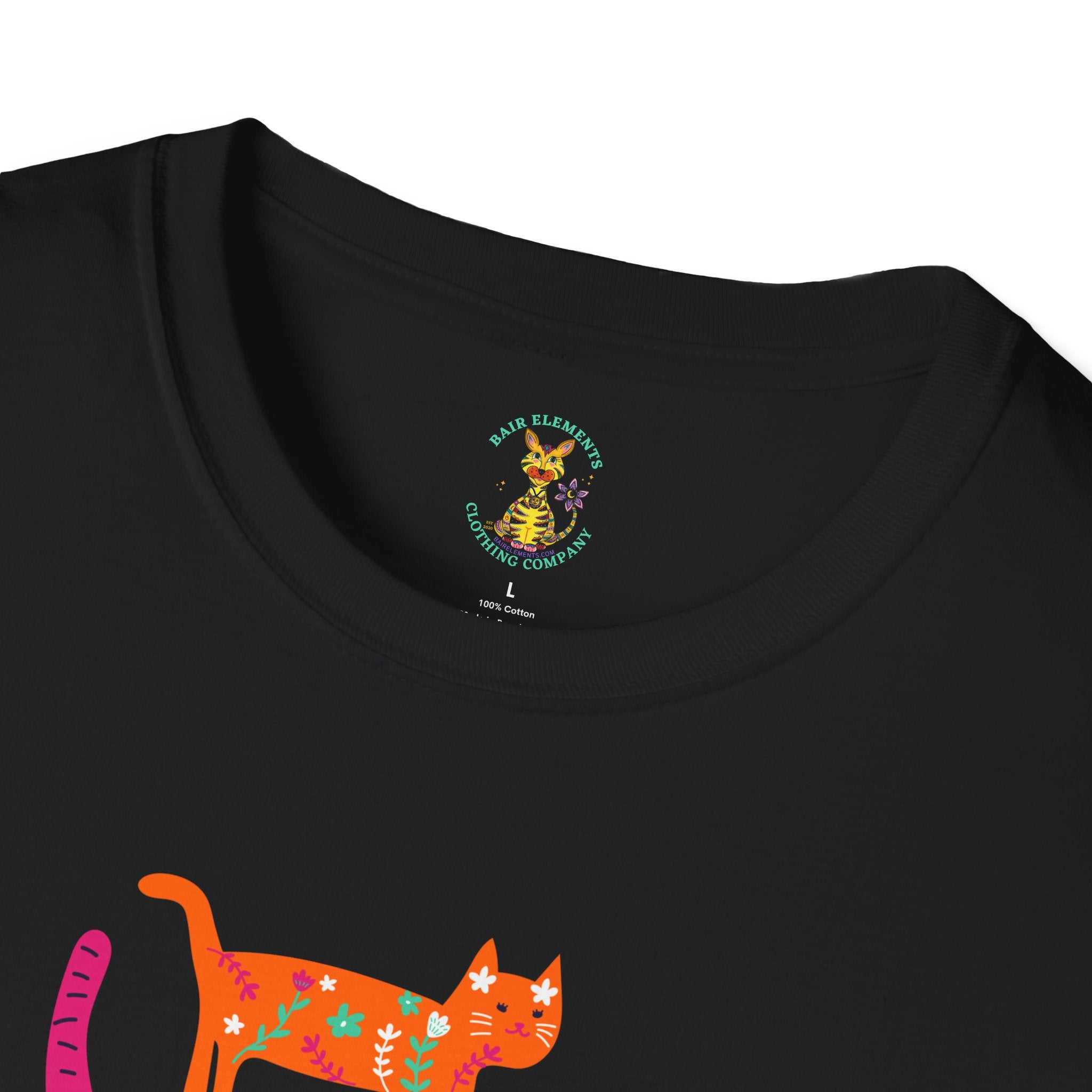Personalized Grandma Cat T-Shirt, Mother's Day T-Shirt, Sizes XS-5X, Cat Print T-Shirt for Women