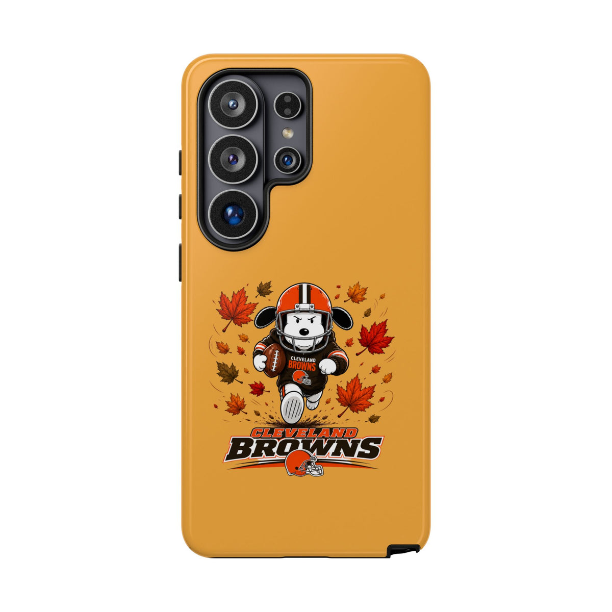 Cleveland Browns Fall Snoopy Touchdown Phone Case, 55 Sizes