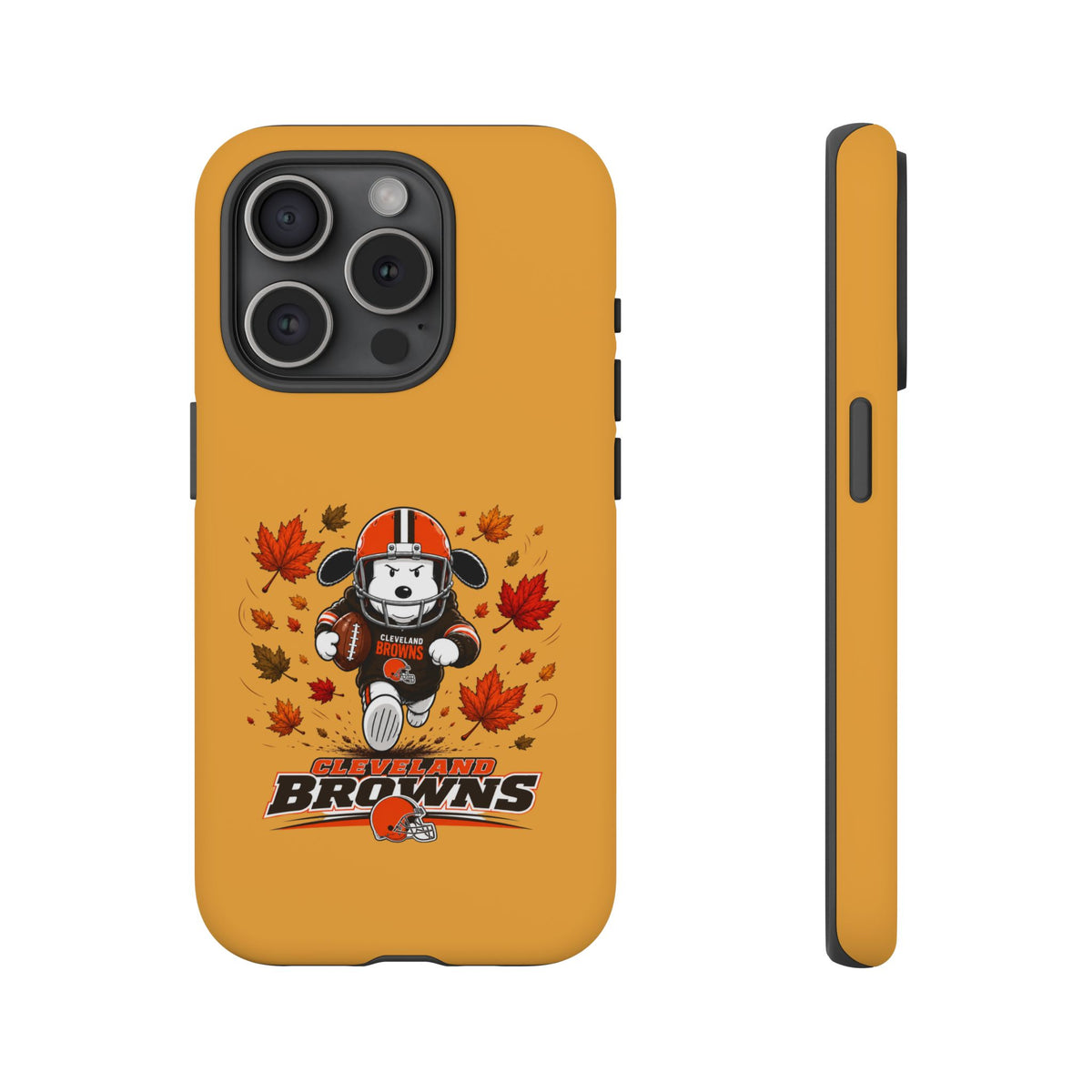 Cleveland Browns Fall Snoopy Touchdown Phone Case, 55 Sizes