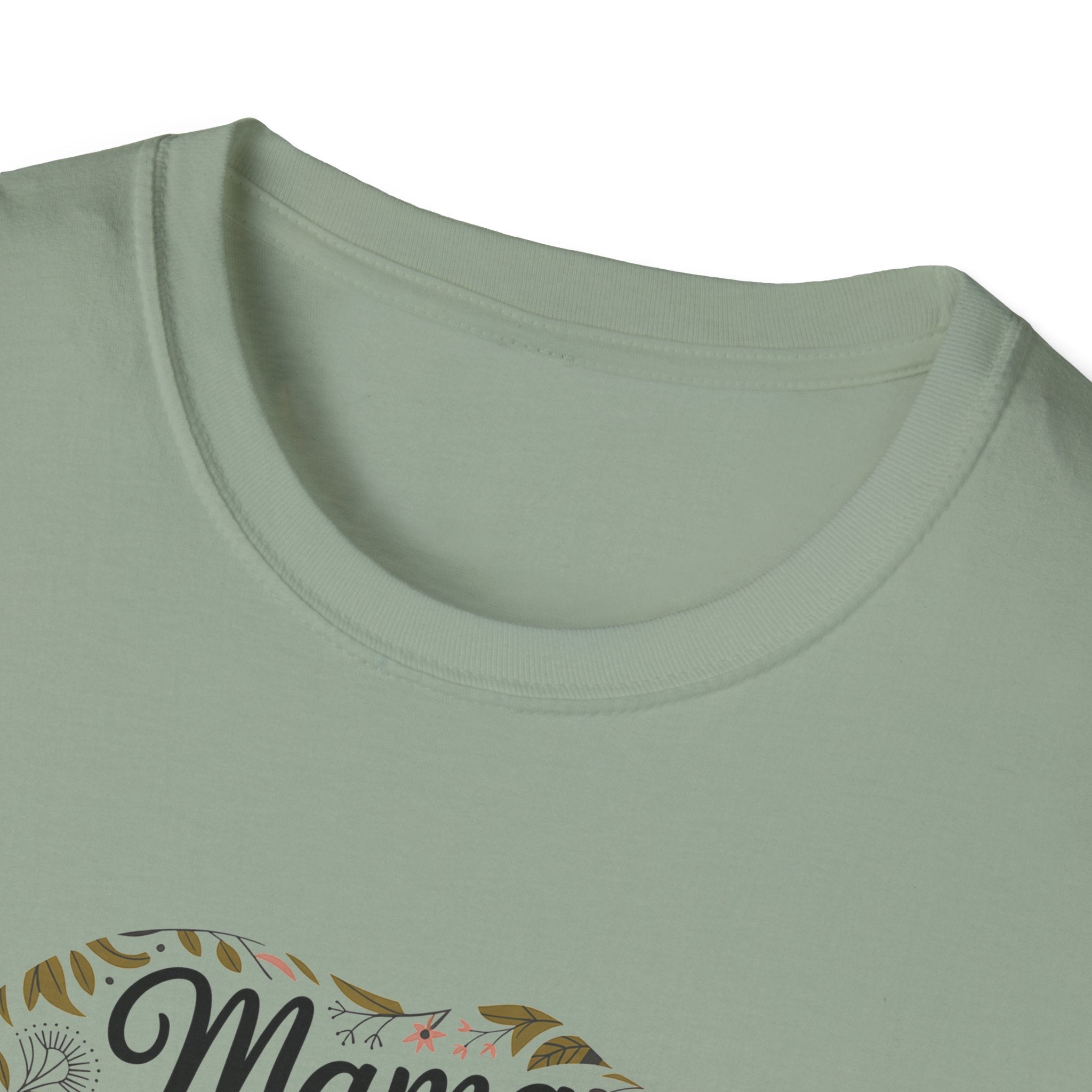 Boho Mama Bear Floral T-Shirt — Mother's Day Tee for Moms