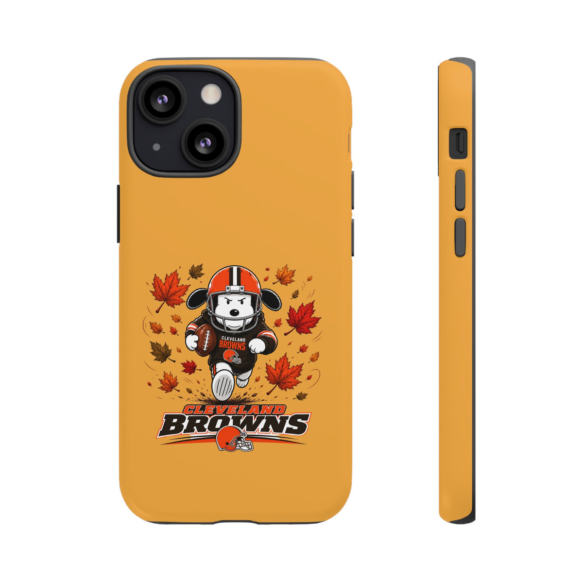 Cleveland Browns Fall Snoopy Touchdown Phone Case, 55 Sizes