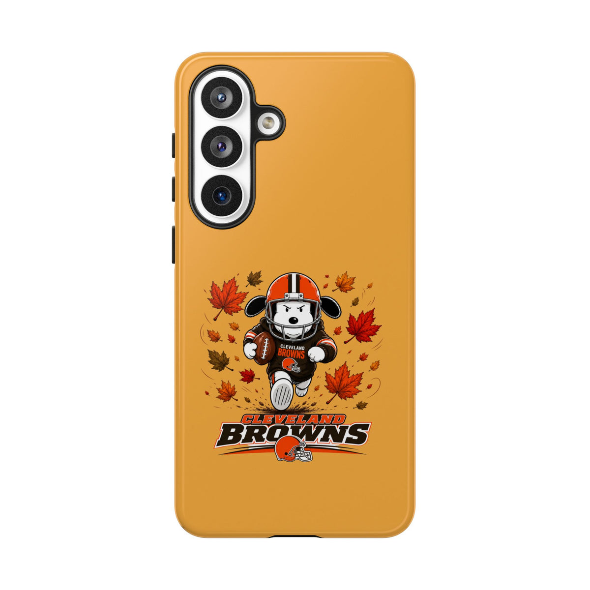 Cleveland Browns Fall Snoopy Touchdown Phone Case, 55 Sizes