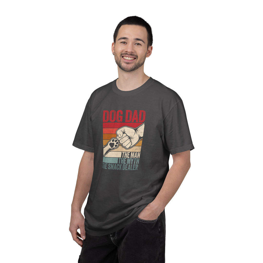 Dog Dad Snack Dealer T-Shirt — Father's Day Gift for Dog-Loving Dads