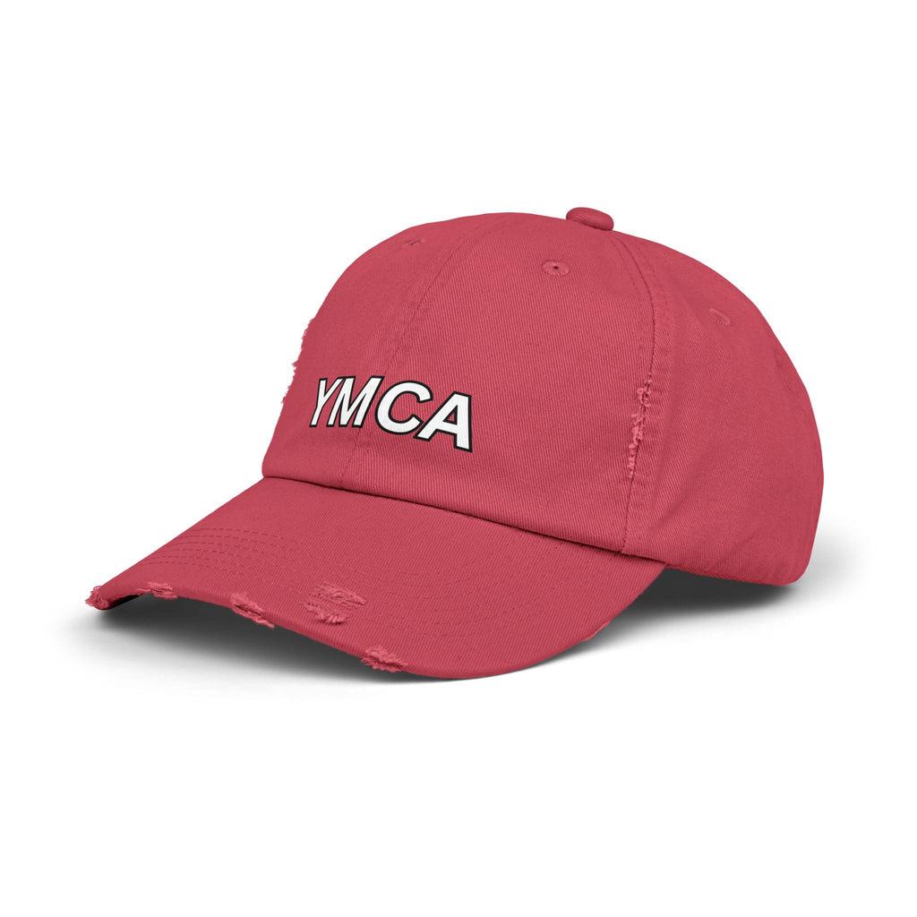 YMCA Distressed Cap, Village People Hat, Retro Baseball Cap, 70s Music Fan Gift,