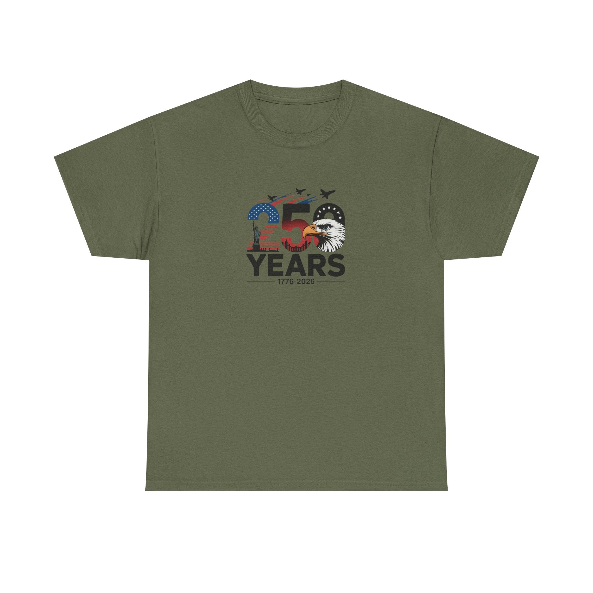 250 Year 4th of July Anniversary Tee — Patriotic Independence Day T-Shirt