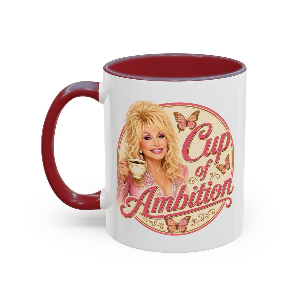 Dolly Parton's “Cup of Ambition” Ceramic Coffee Mug